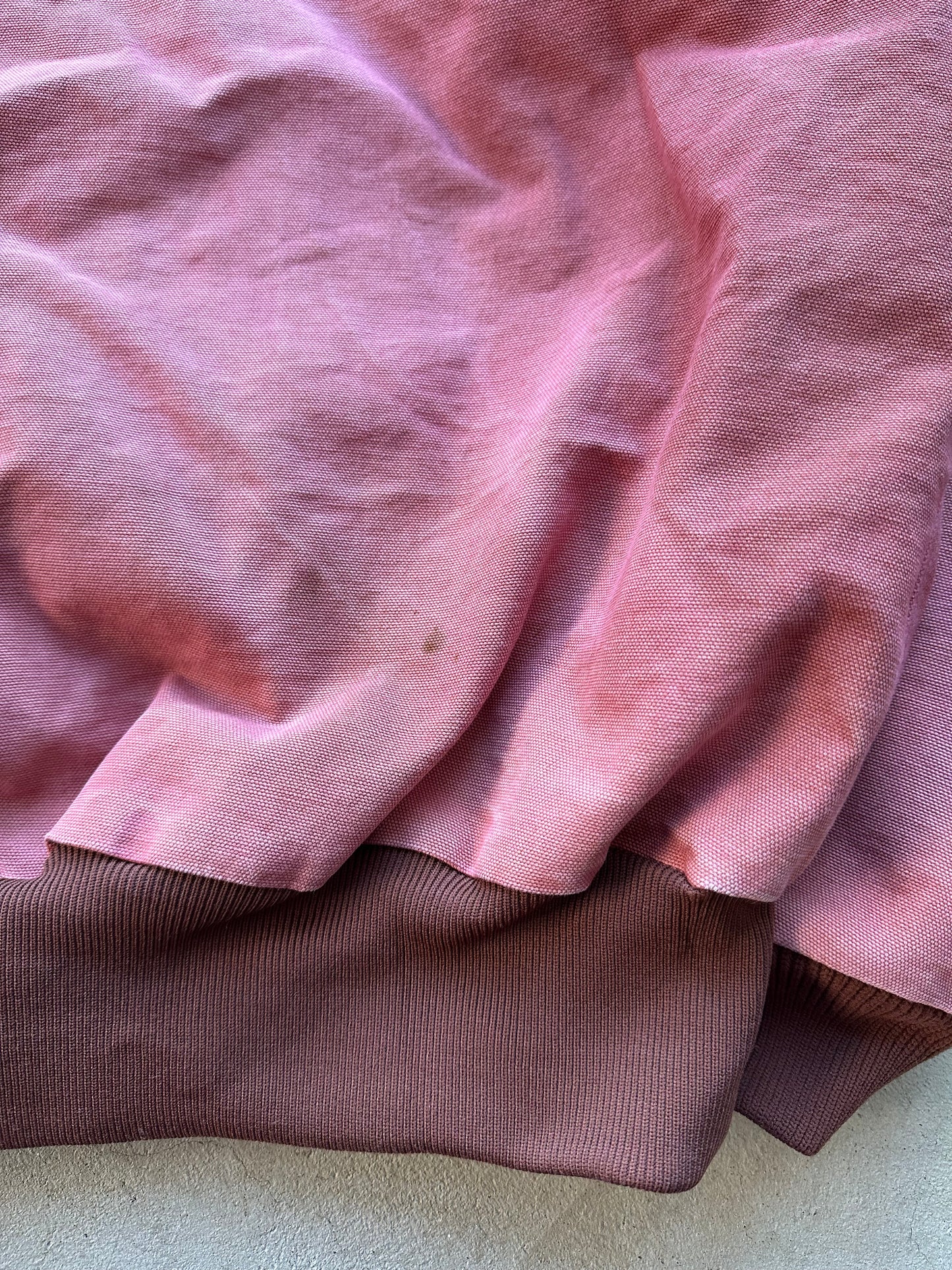Vintage Carhartt Pink Hooded Jacket - L