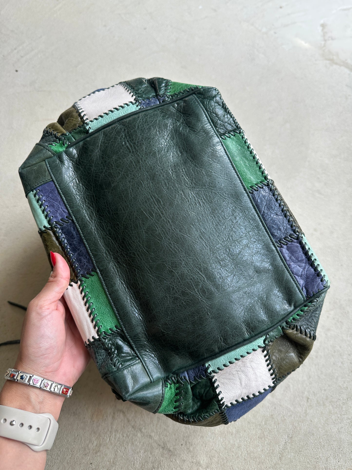 Vintage Balenciaga Patchwork Sunday City Bag