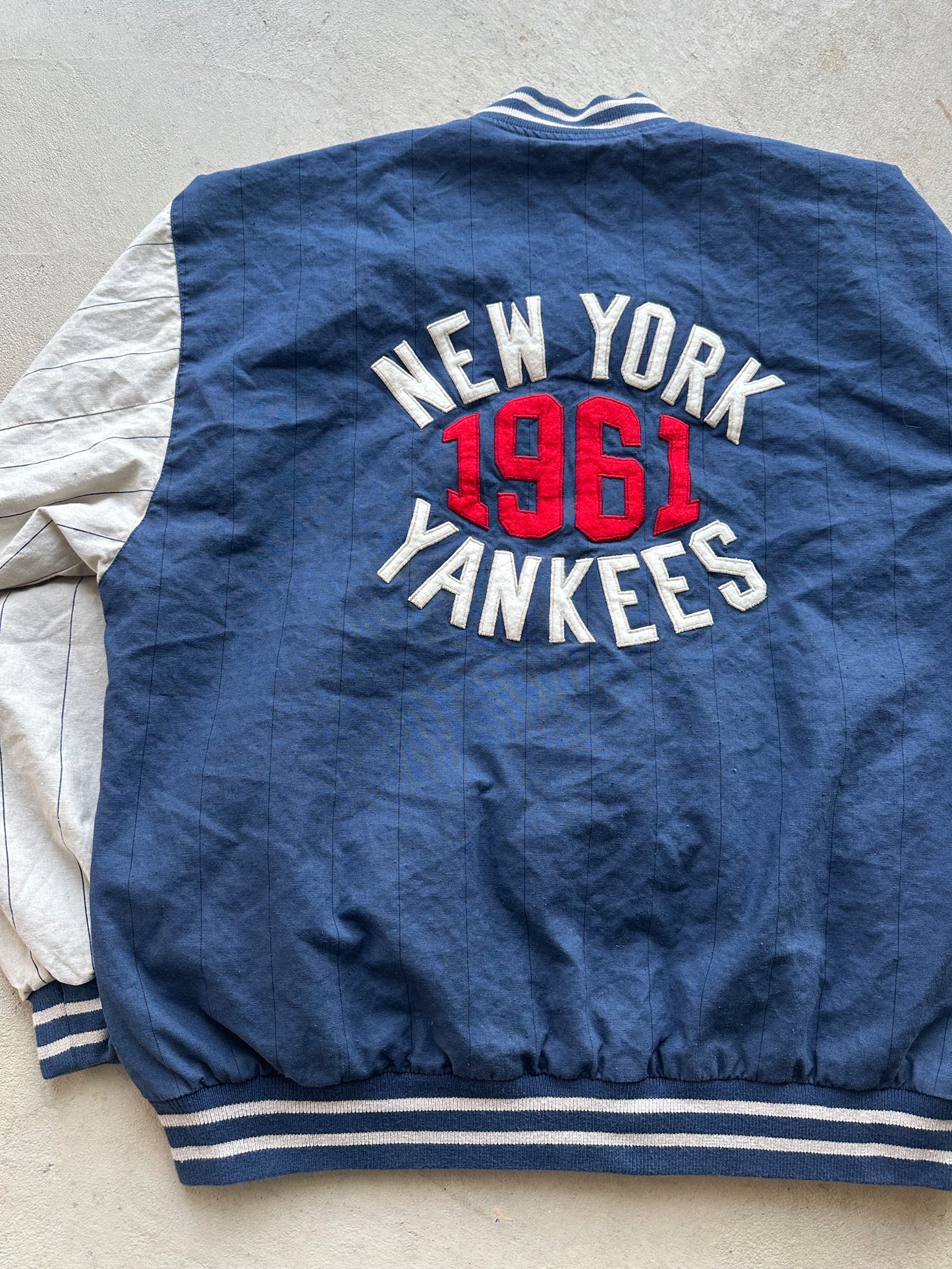 Vintage New York Yankees Reversible Mirage Jacket