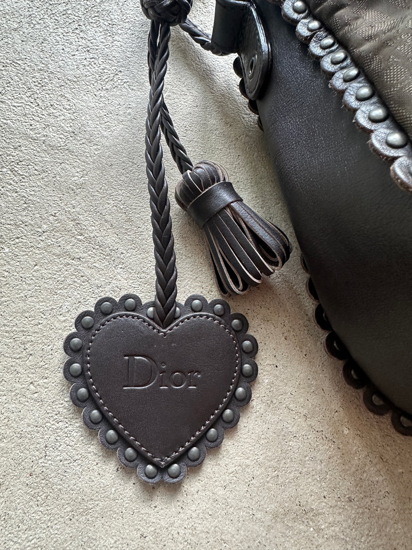Vintage Dior Brown Shoulder Bag