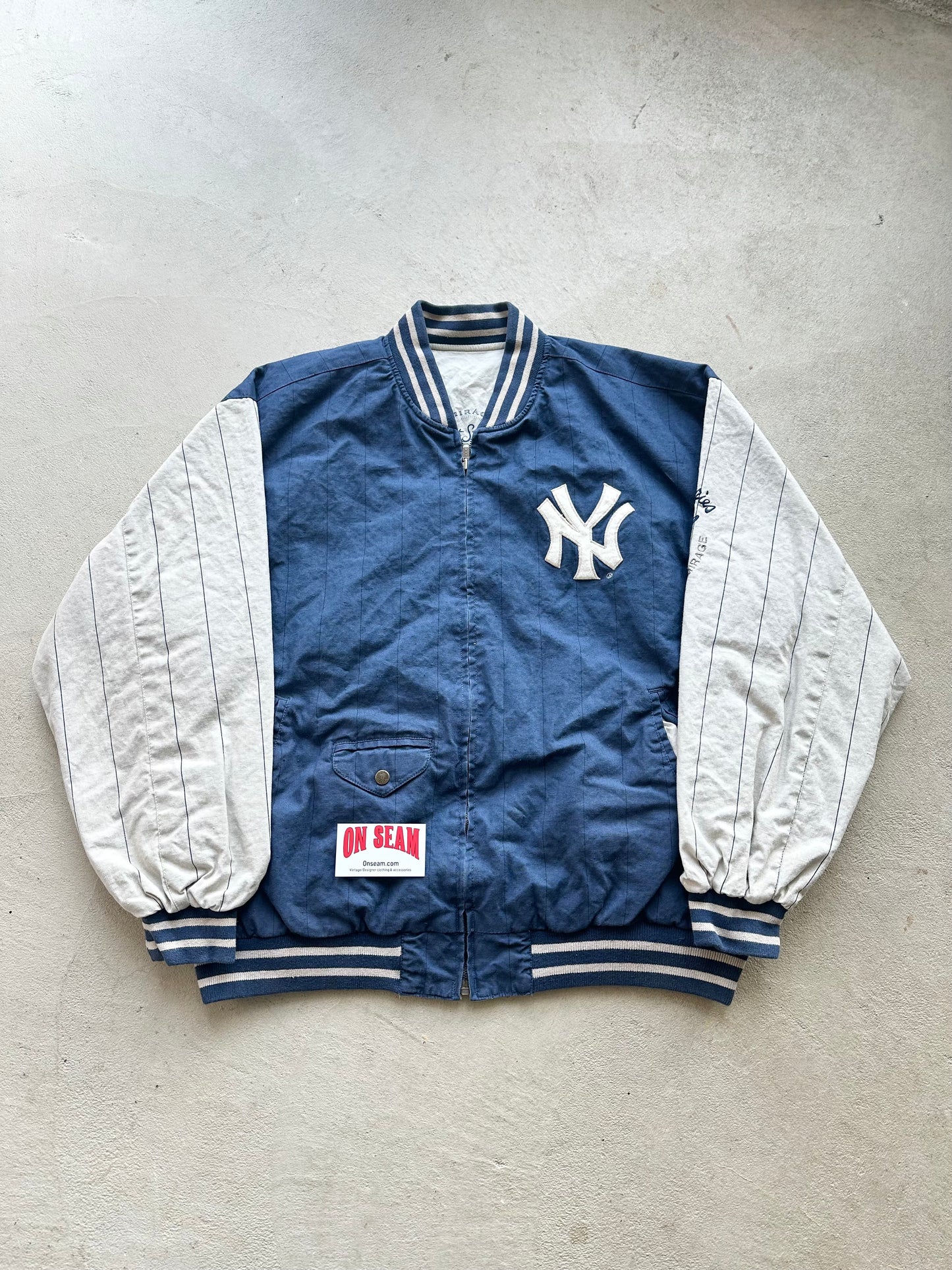 Vintage New York Yankees Reversible Mirage Jacket
