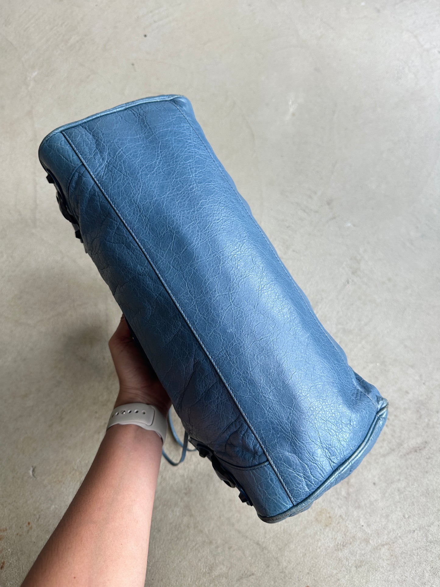 Vintage Balenciaga Blue Twiggy Bag