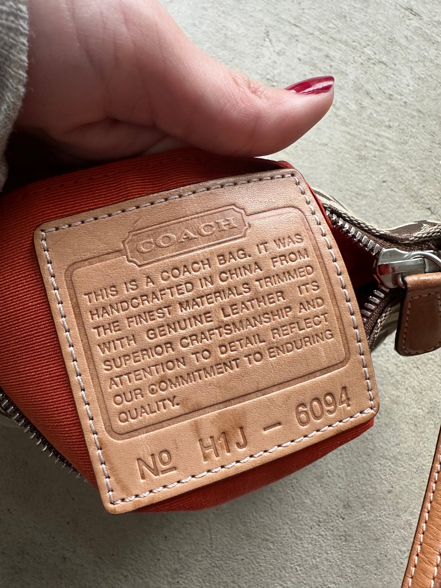 Vintage Y2K Coach Demi Shoulder Bag