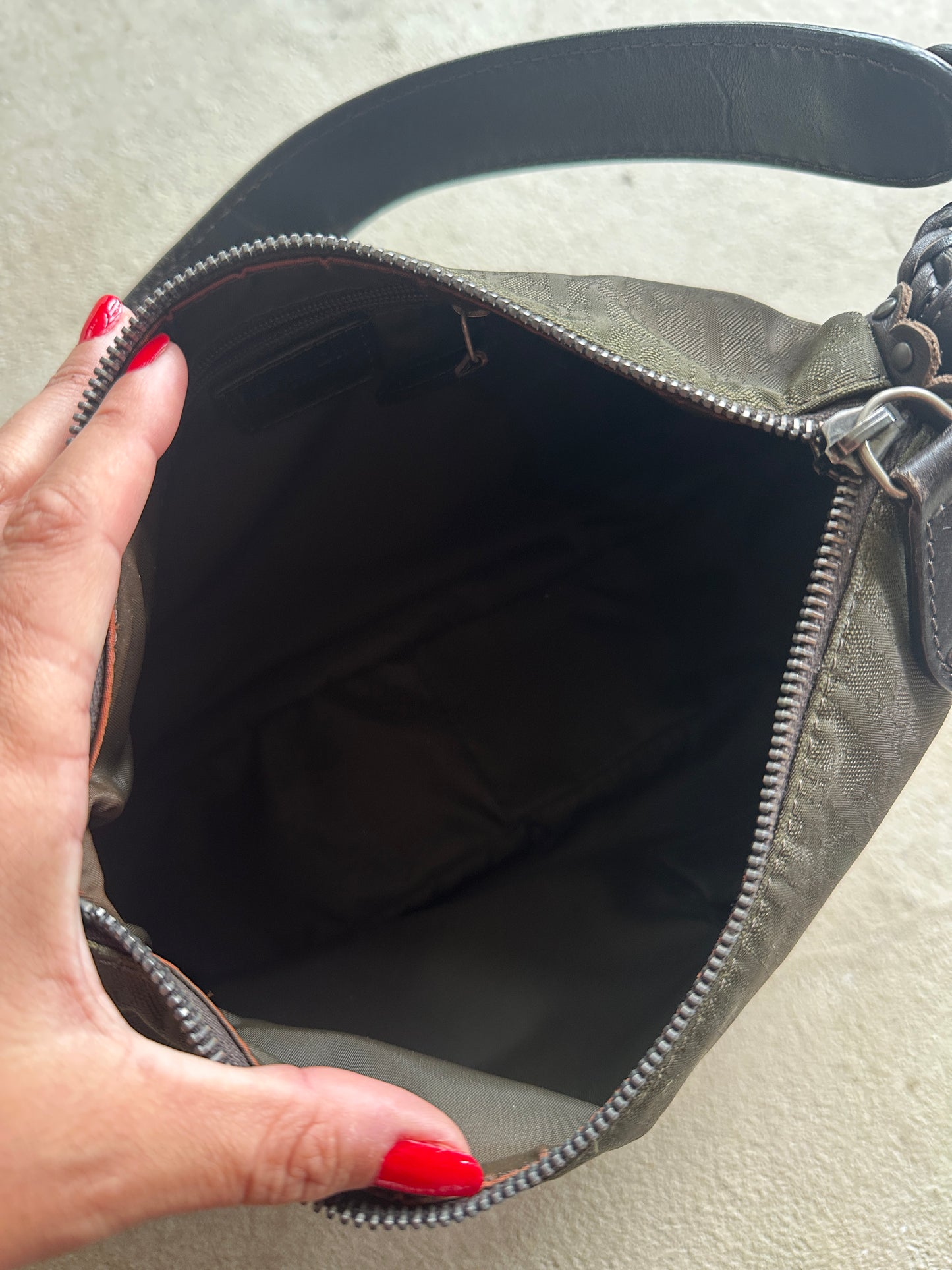 Vintage Dior Brown Shoulder Bag