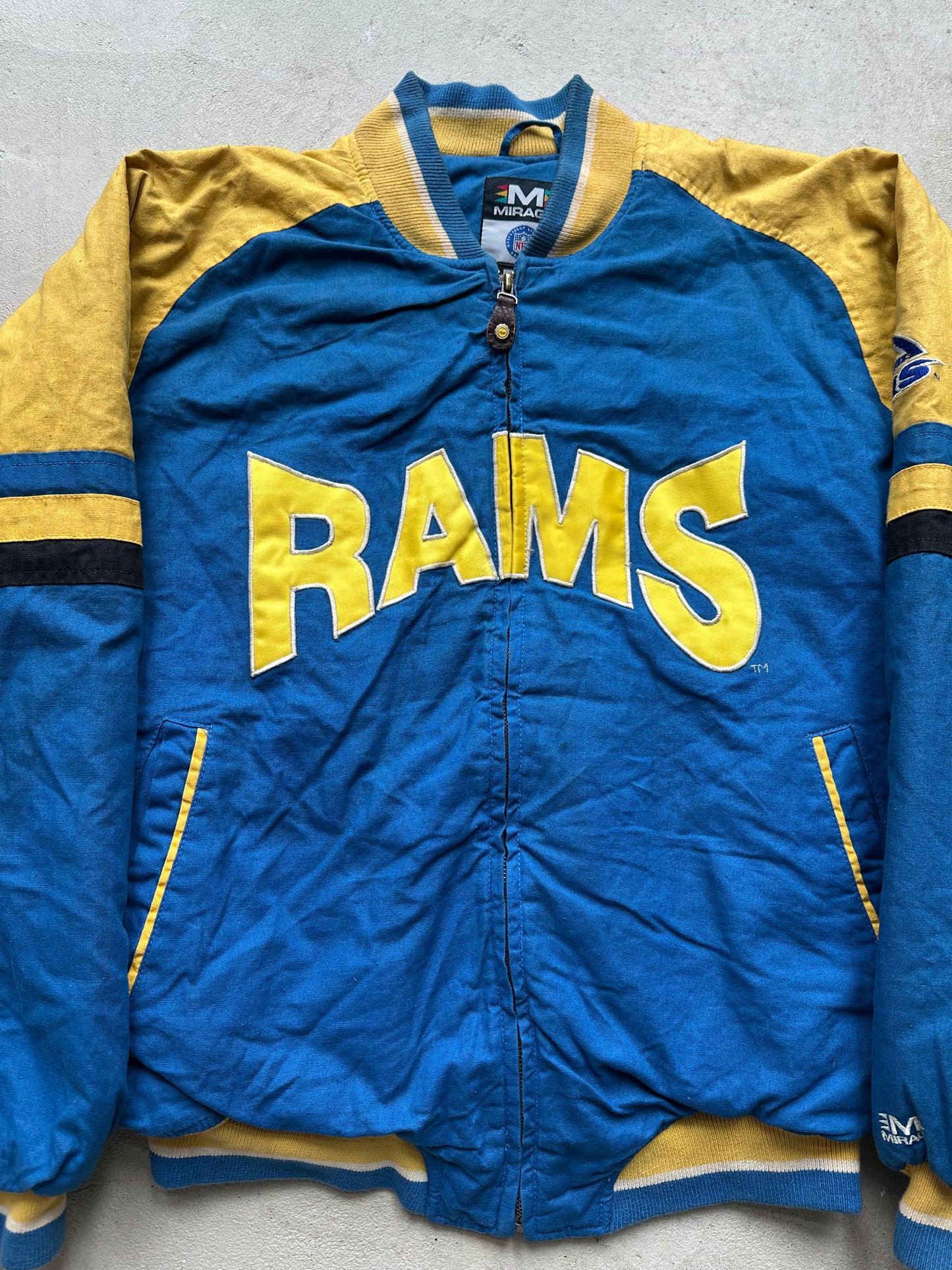 Vintage NFL St. Louis Rams Mirage Jacket -L