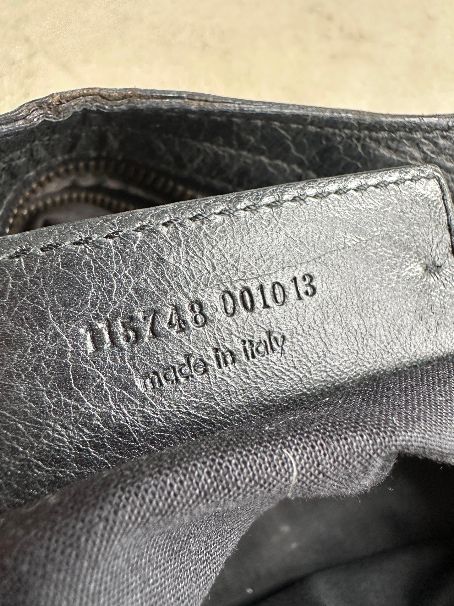 Vintage Black Balenciaga City Bag