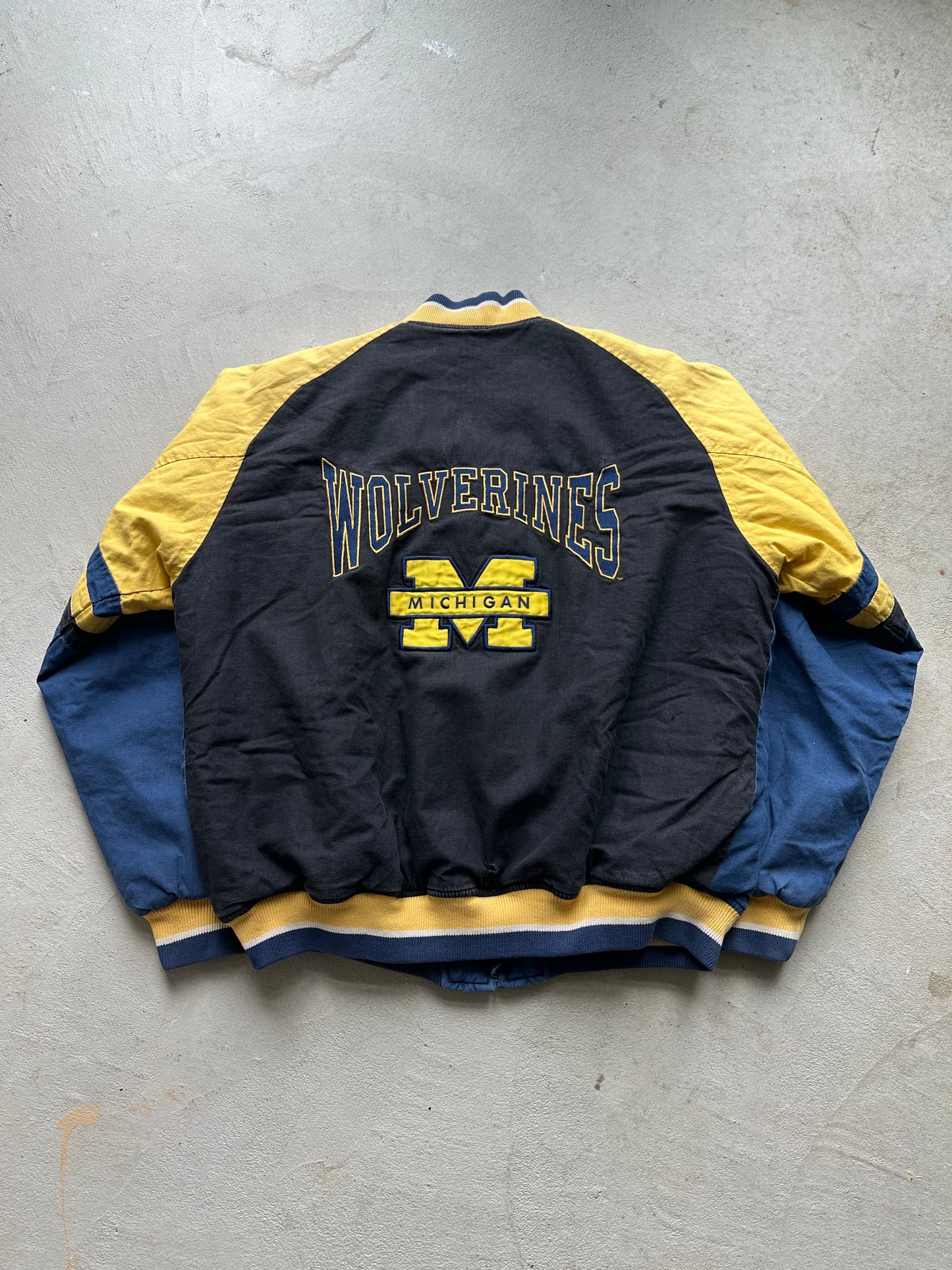 Vintage NFL Michigan Wolverines Mirage Jacket - L