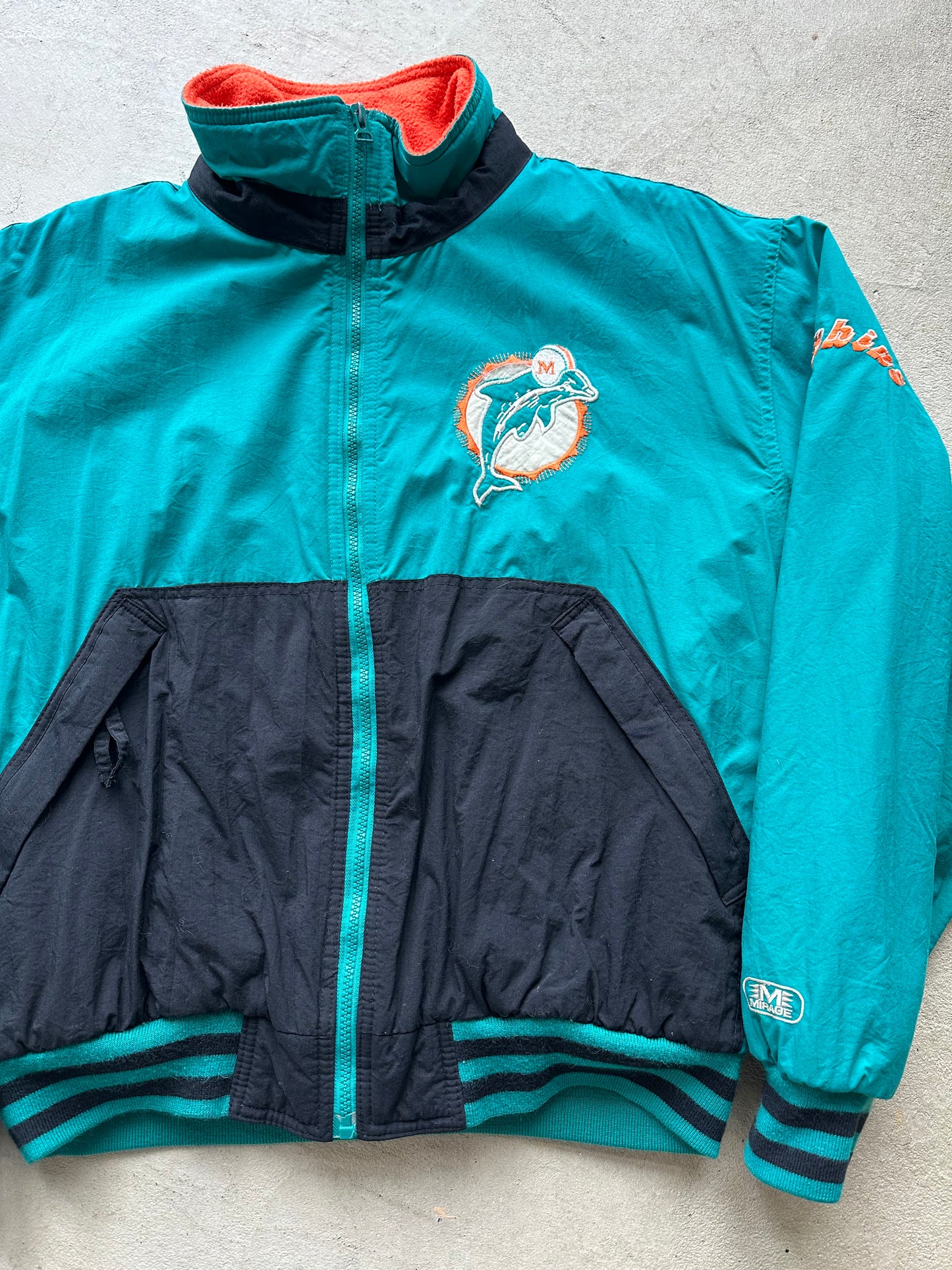 Vintage Miami Dolphins Mirage Windbreaker - M