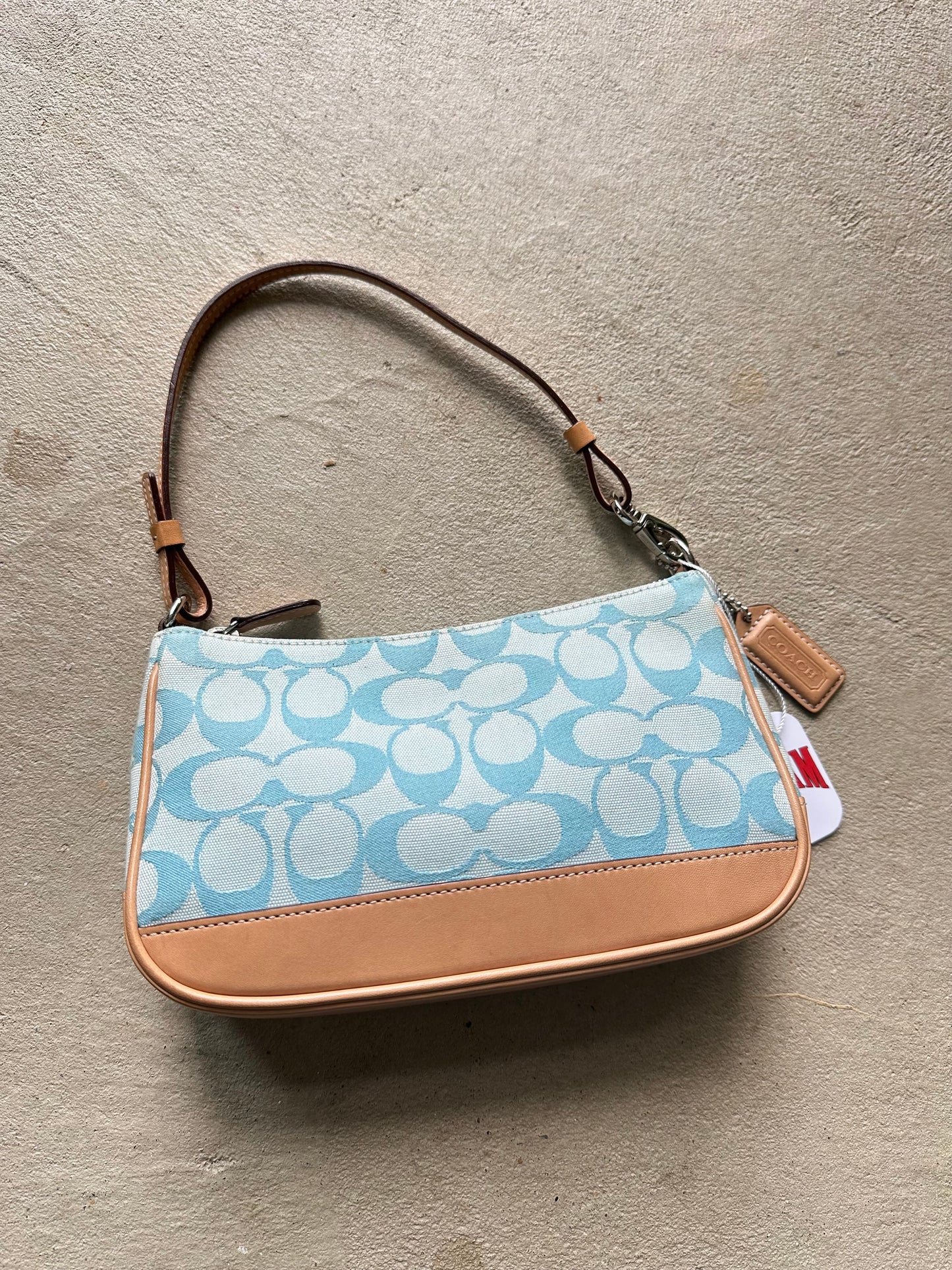 Vintage Y2K Coach Blue Demi Shoulder Bag