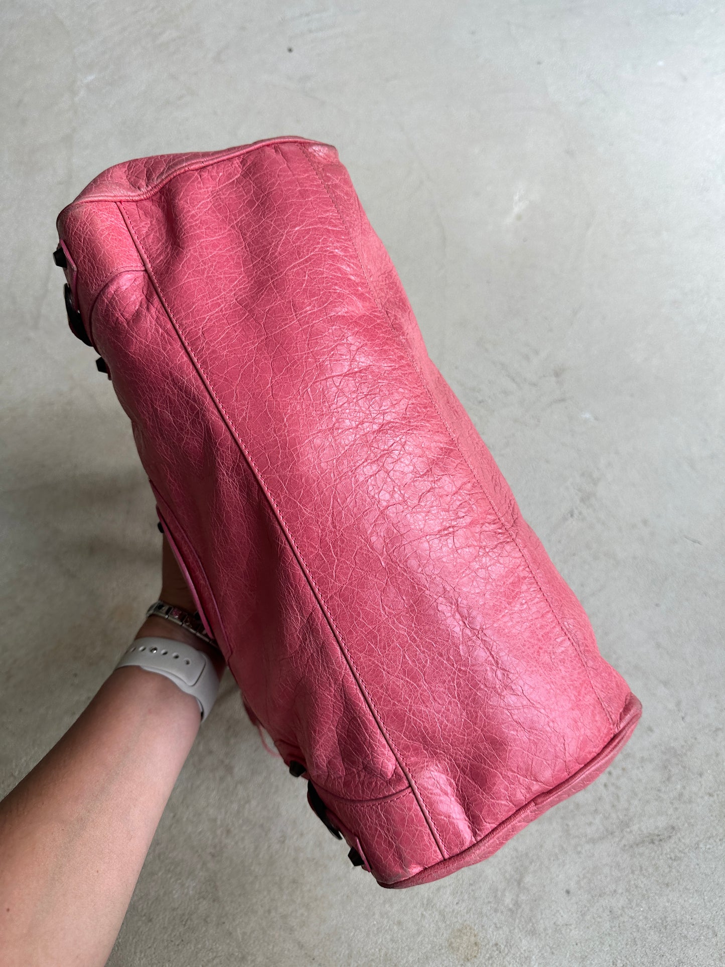 Vintage Balenciaga Pink Twiggy Bag