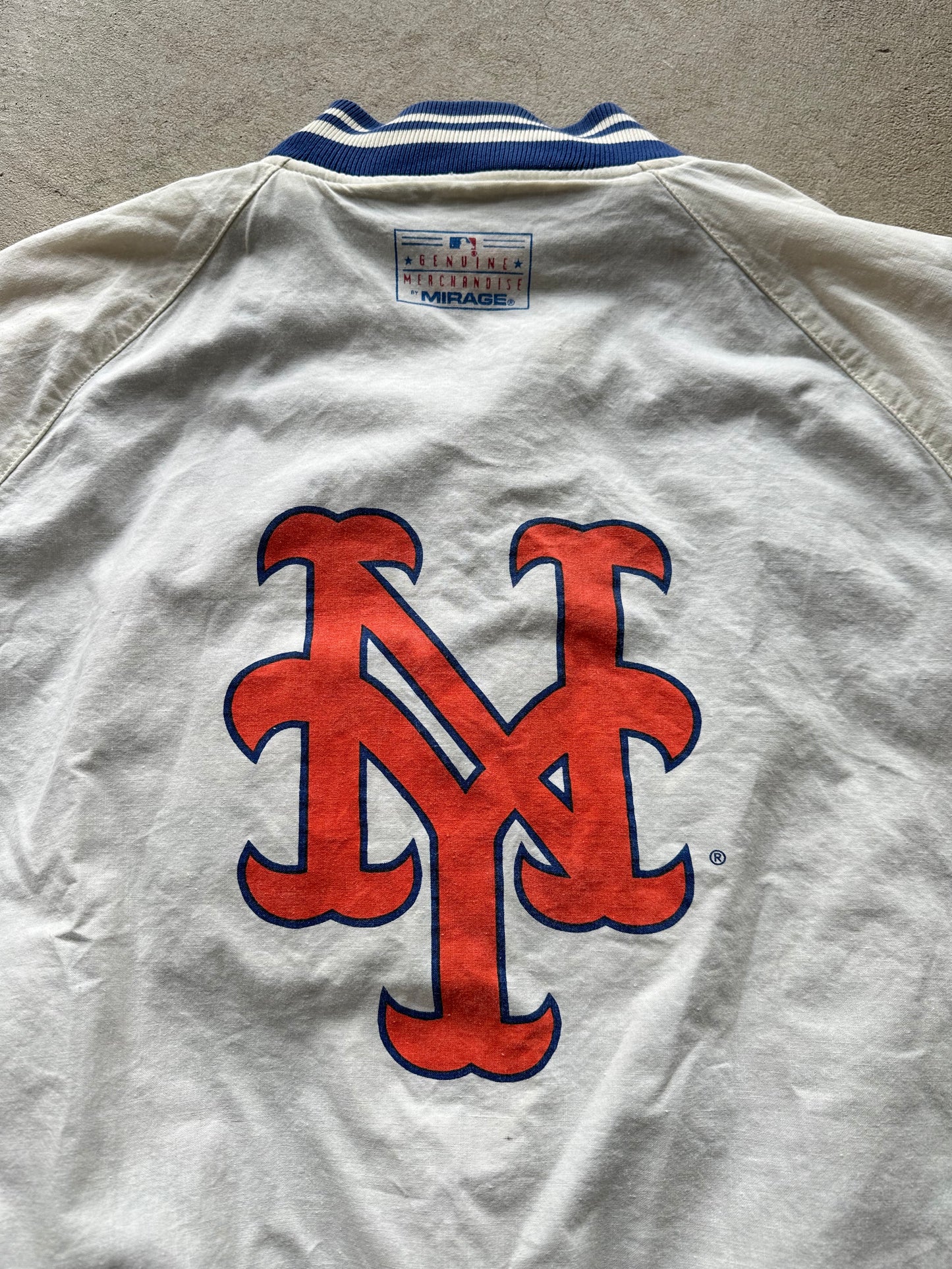 Vintage New York Mets Reversible Mirage Jacket - XL