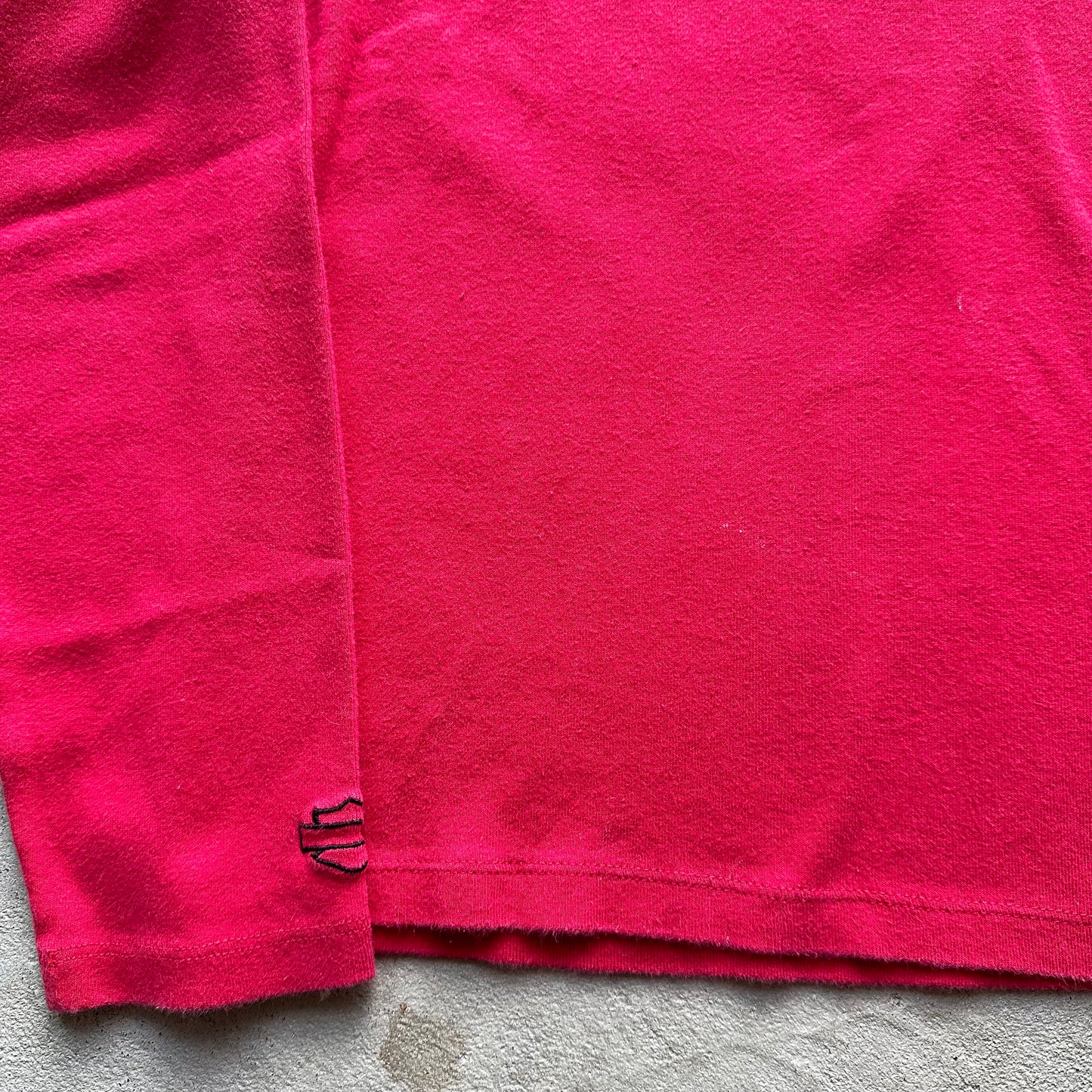 Vintage Women's Harley Davidson Red Top