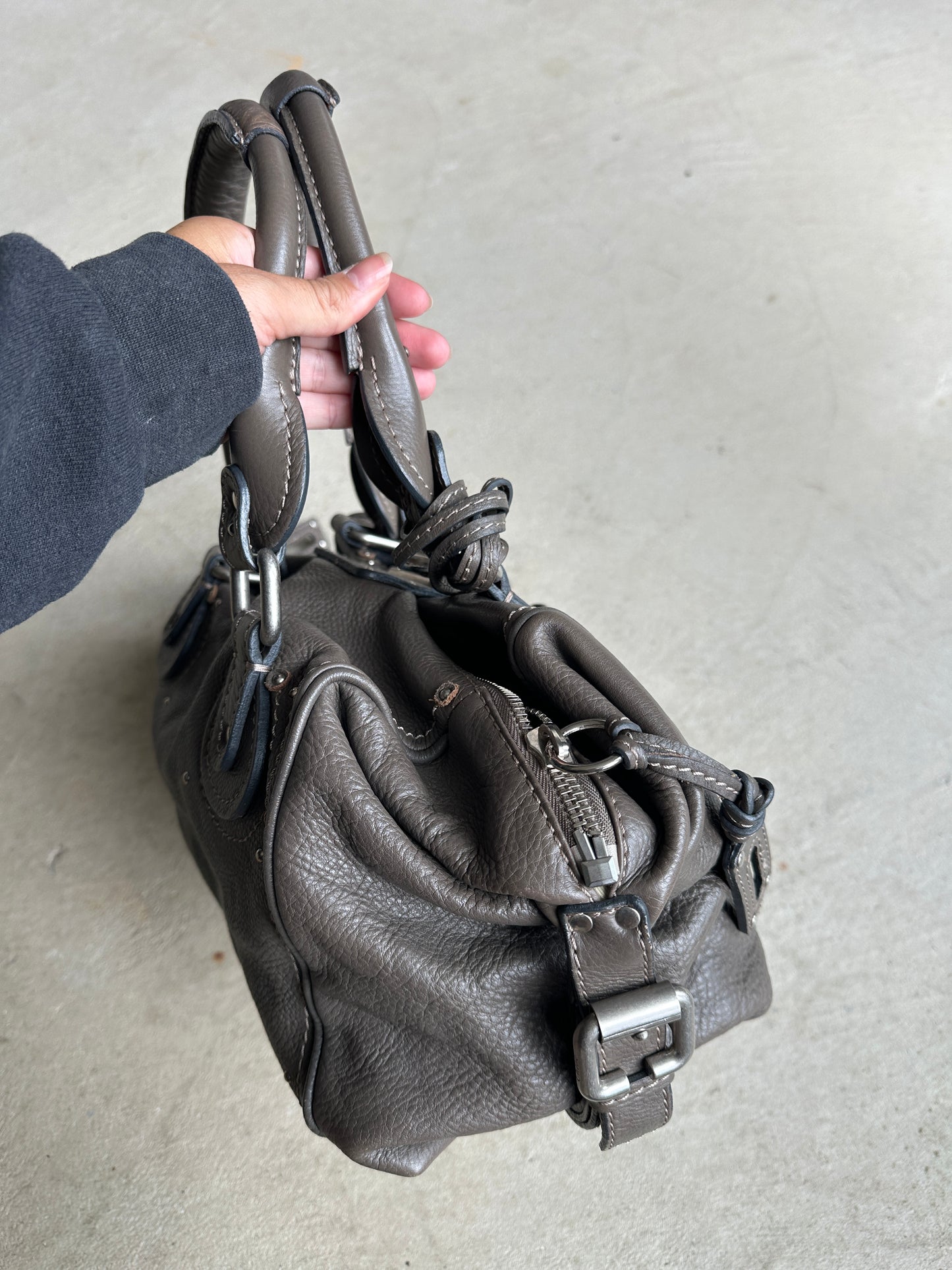 Vintage Brown Chloé Large Paddington Shoulder Bag