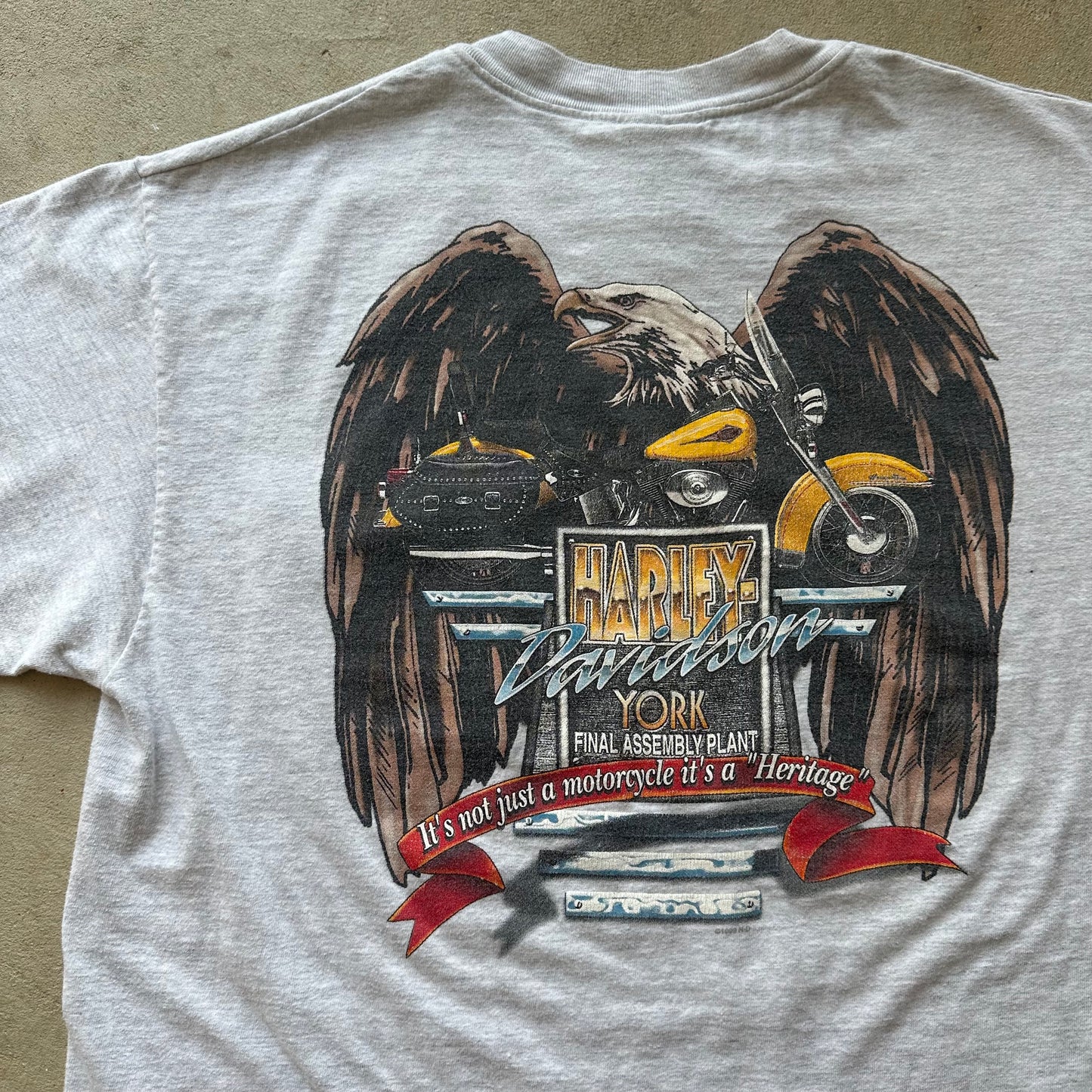 Vintage 90's Harley Davidson Tee - L