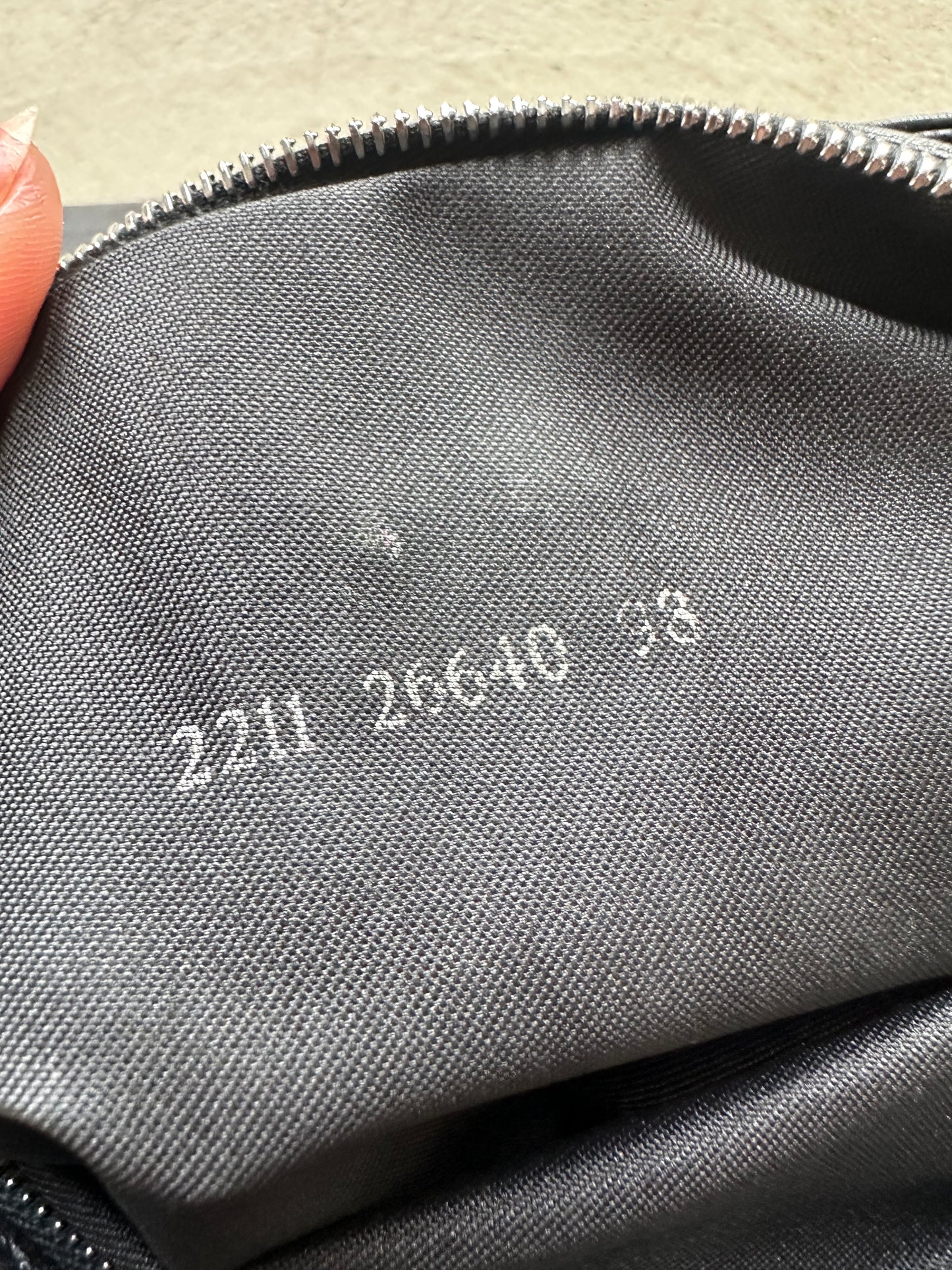 Vintage Fendi Black Leather Bag