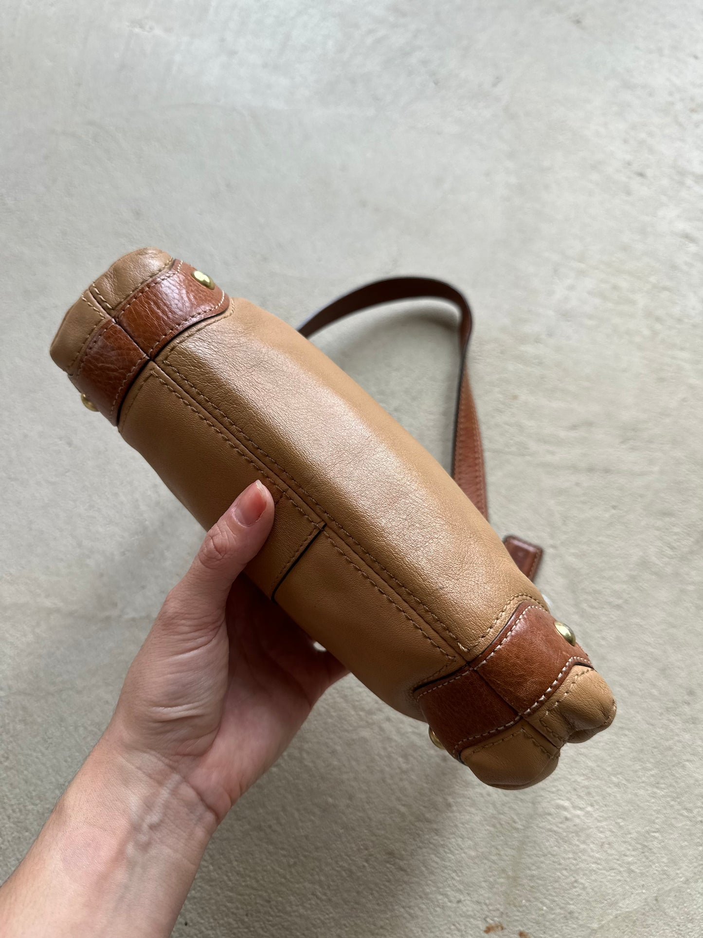 Vintage Y2K Coach Leather Shoulder Bag