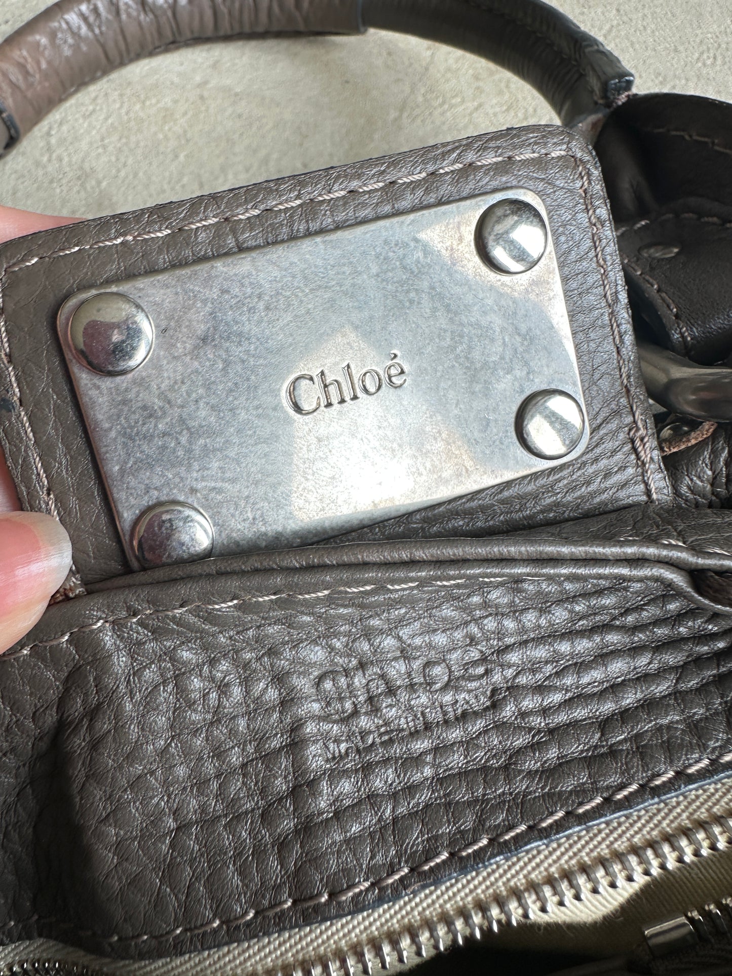 Vintage Brown Chloé Large Paddington Shoulder Bag