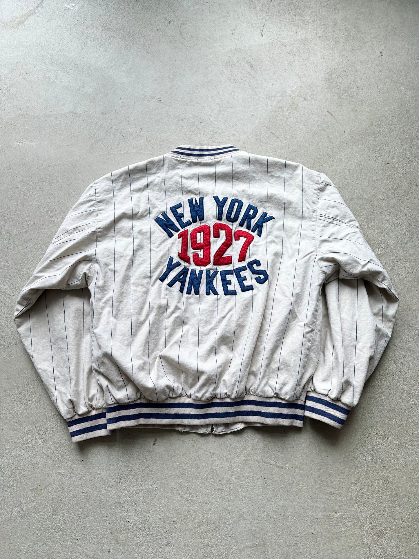 Vintage New York Yankees Reversible Mirage Jacket - L