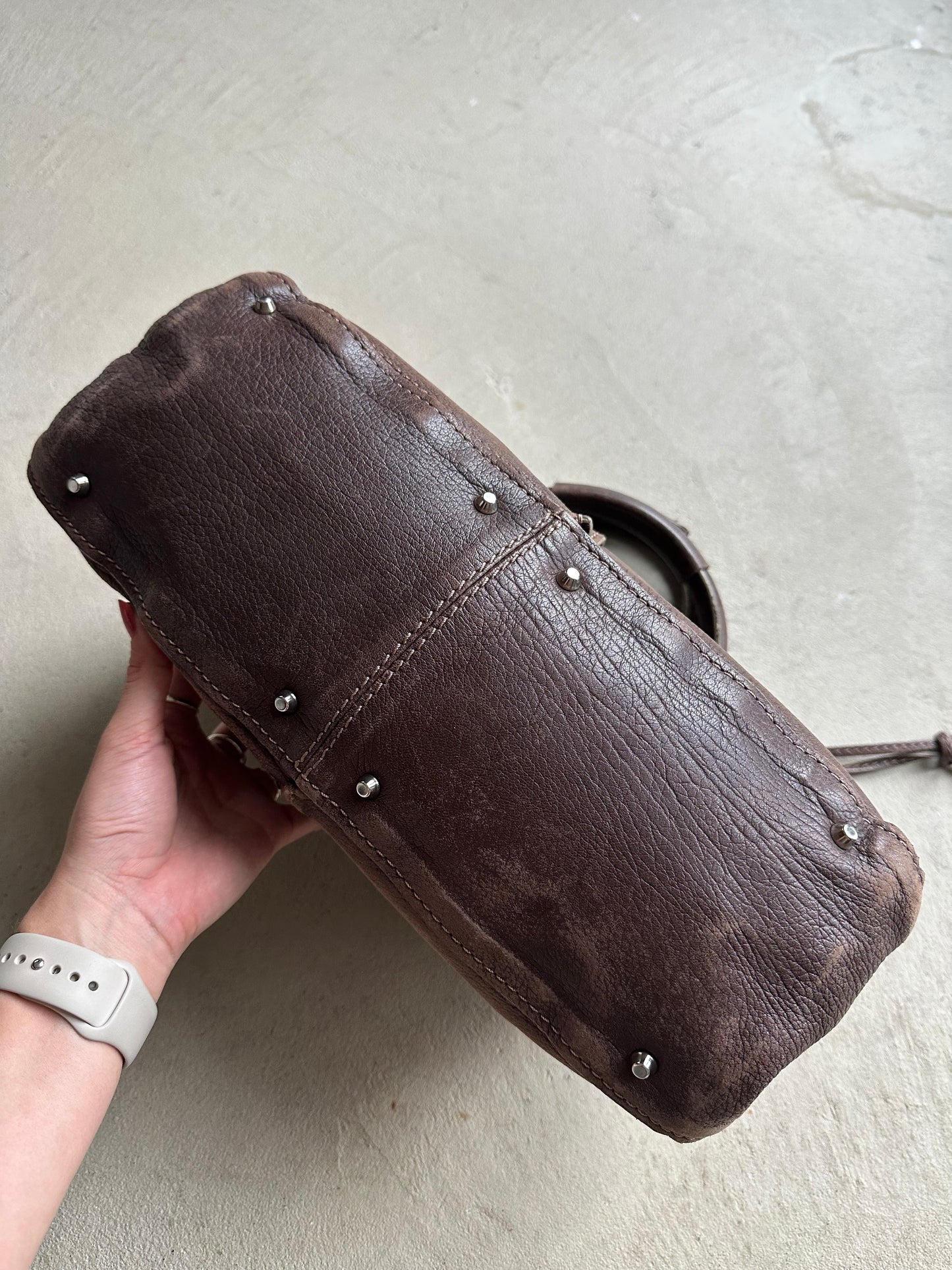 Vintage Brown Chloe Paddington Style Shoulder Bag
