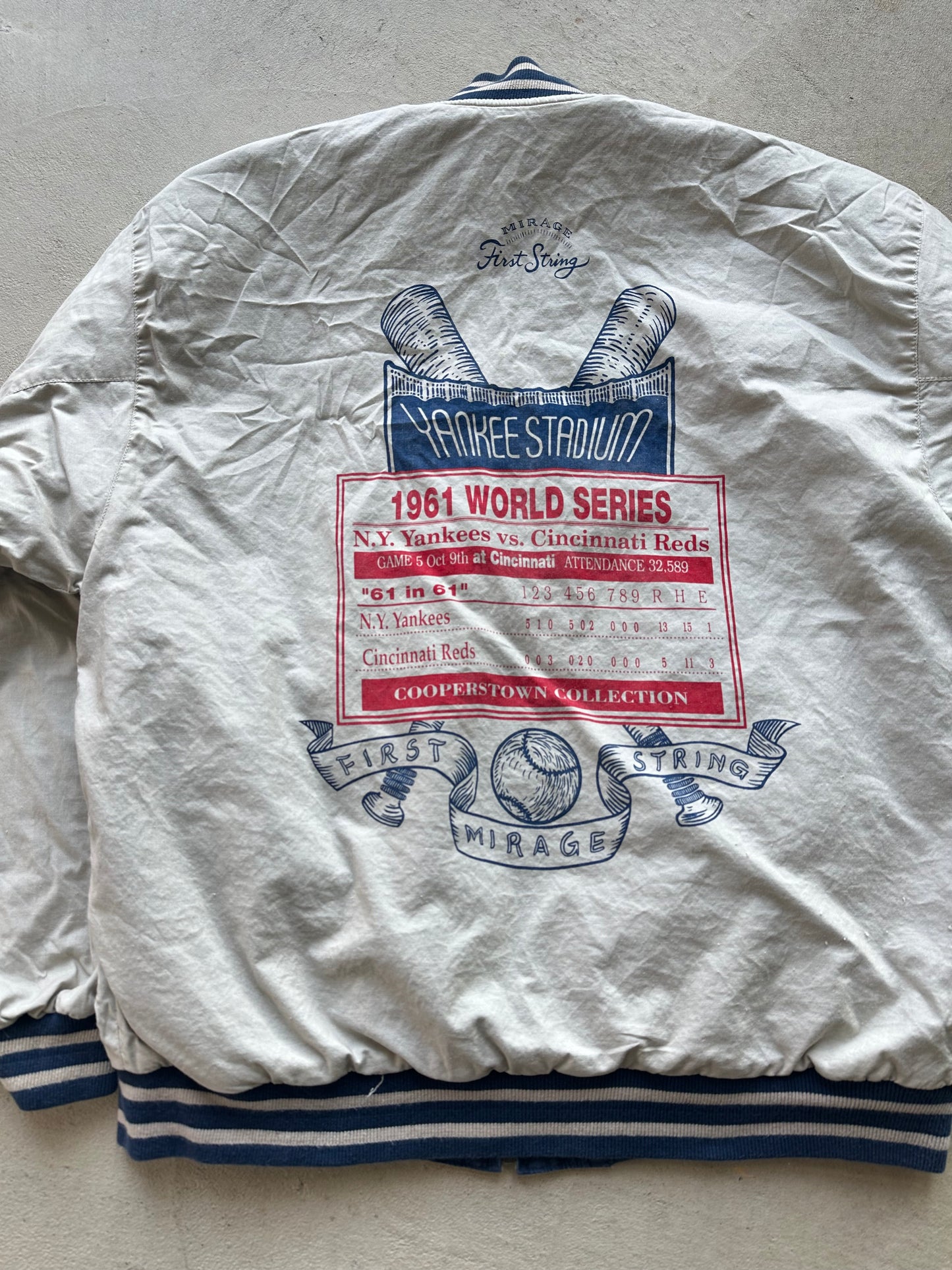 Vintage New York Yankees Reversible Mirage Jacket