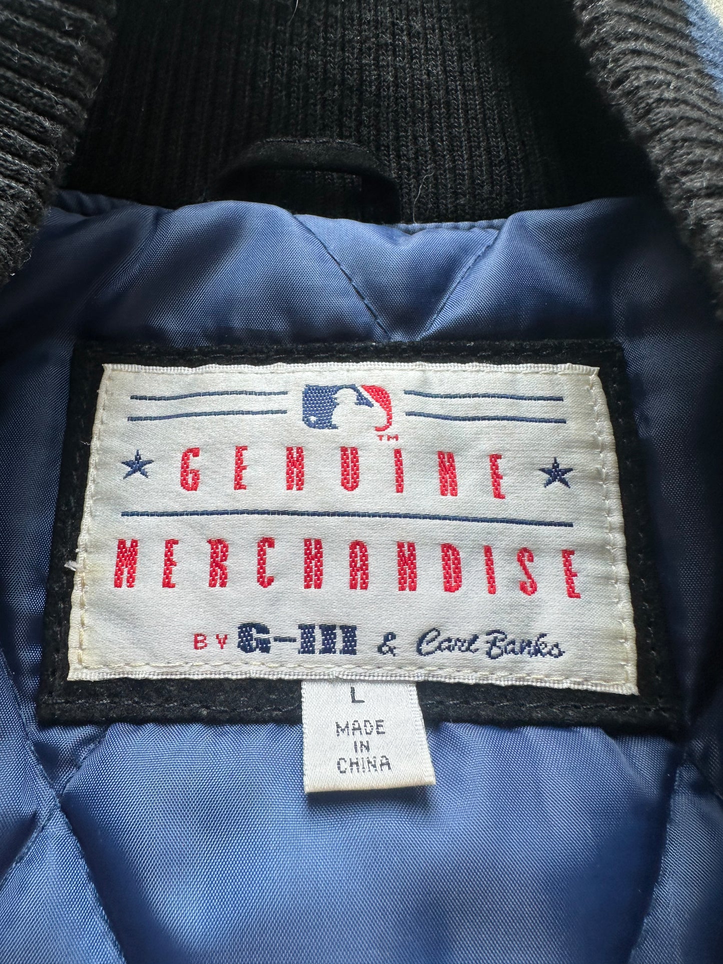 Vintage MLB New York Yankees Suede Jacket - L