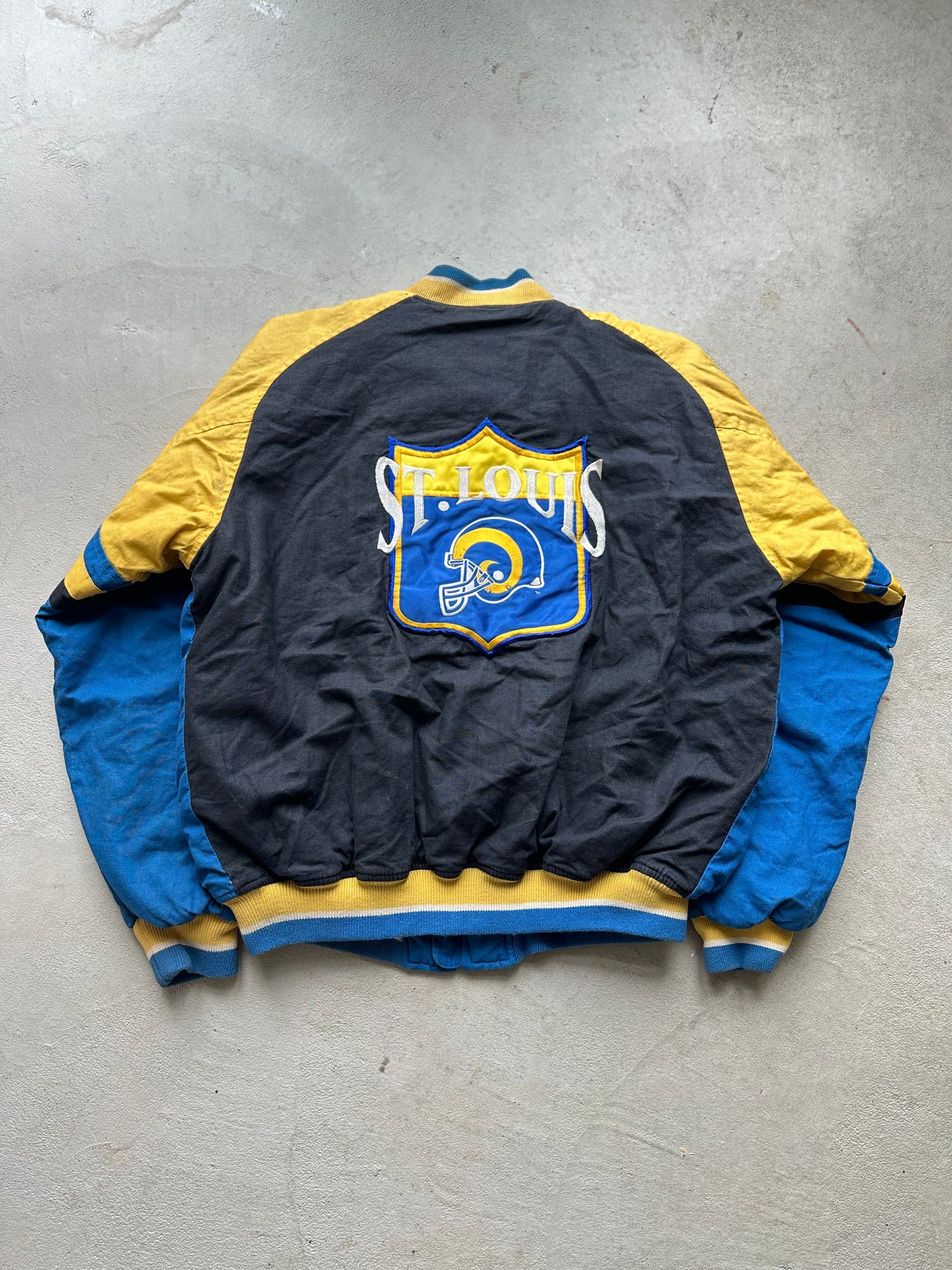 Vintage NFL St. Louis Rams Mirage Jacket -L