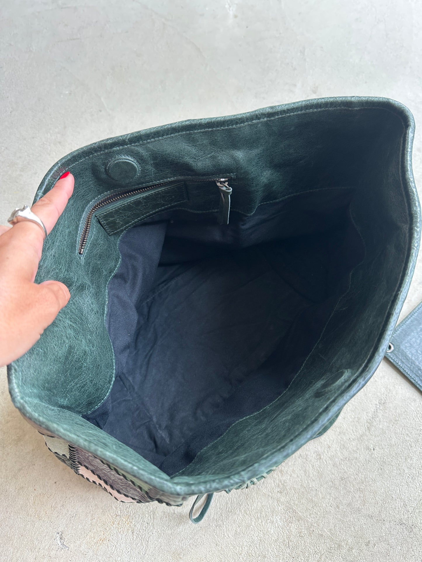Vintage Balenciaga Patchwork Sunday City Bag