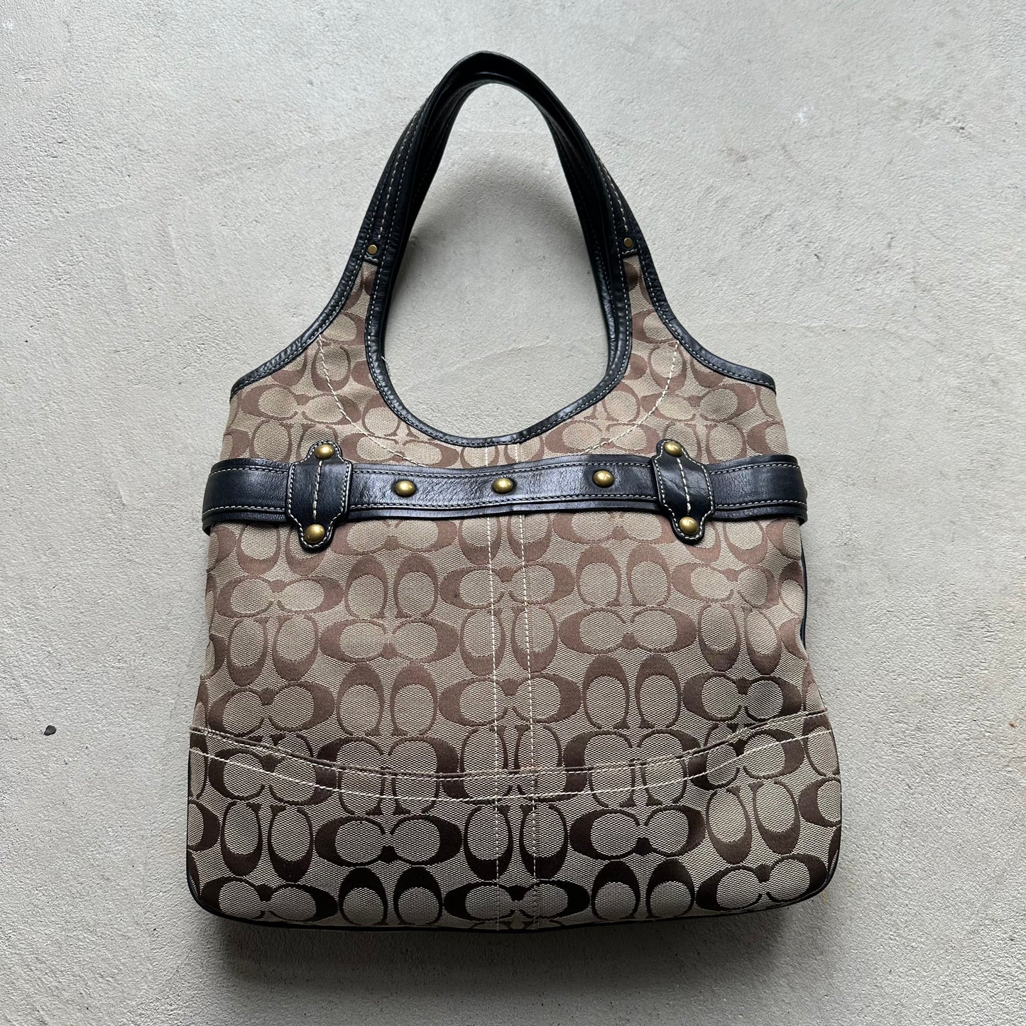 Vintage Y2K Coach Brown Shoulder Bag