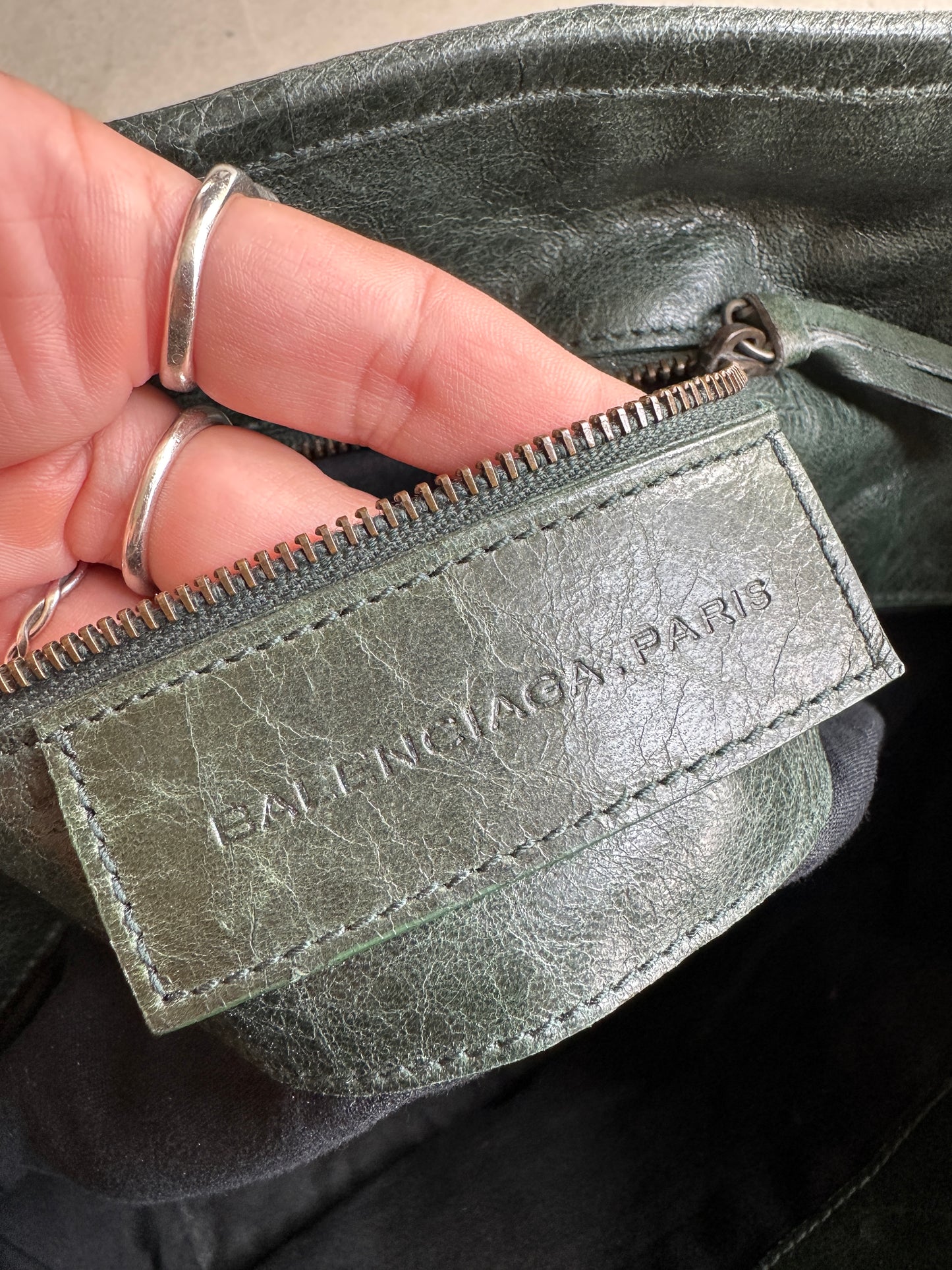 Vintage Balenciaga Patchwork Sunday City Bag