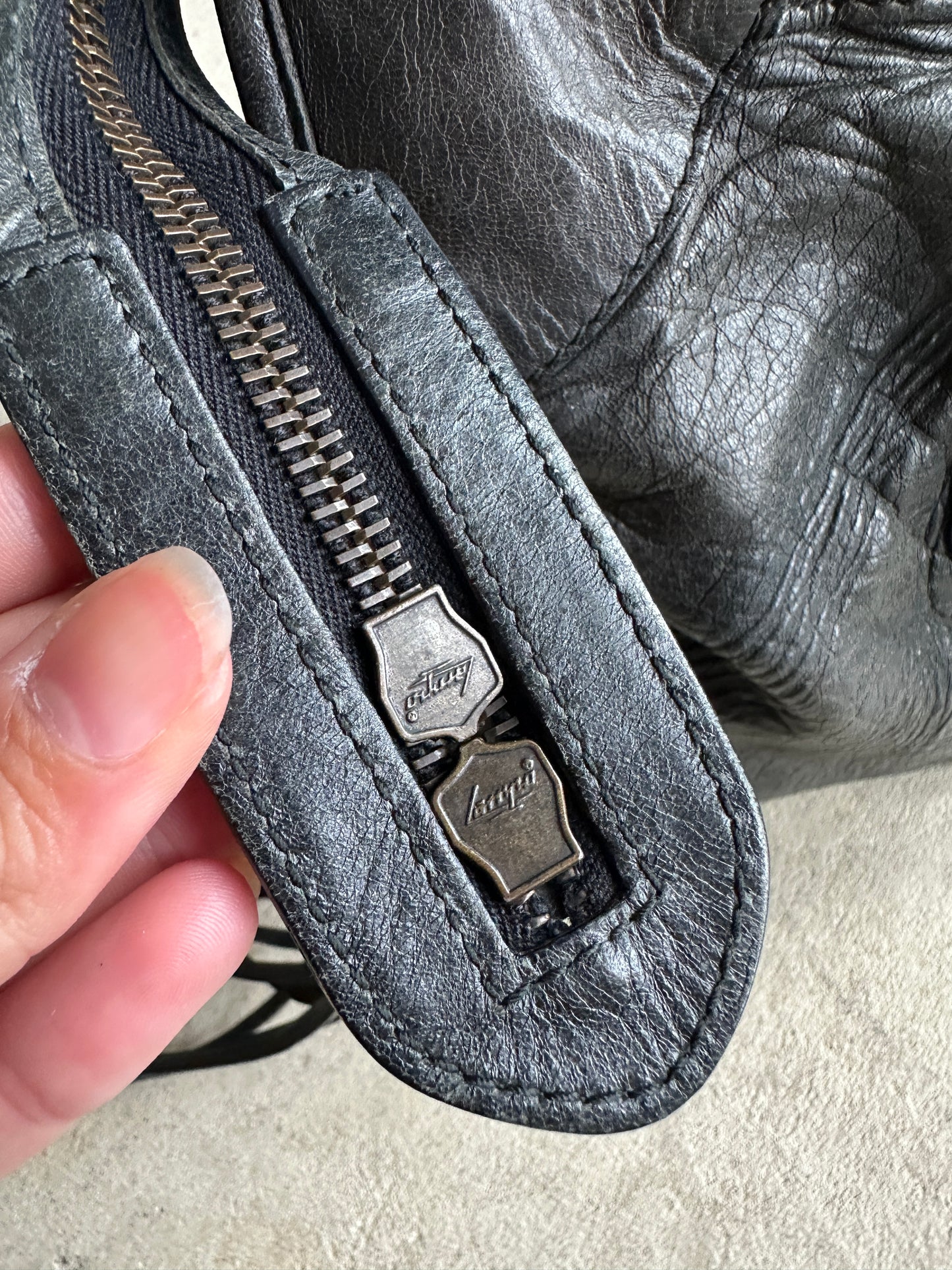 Vintage Black Balenciaga City Bag