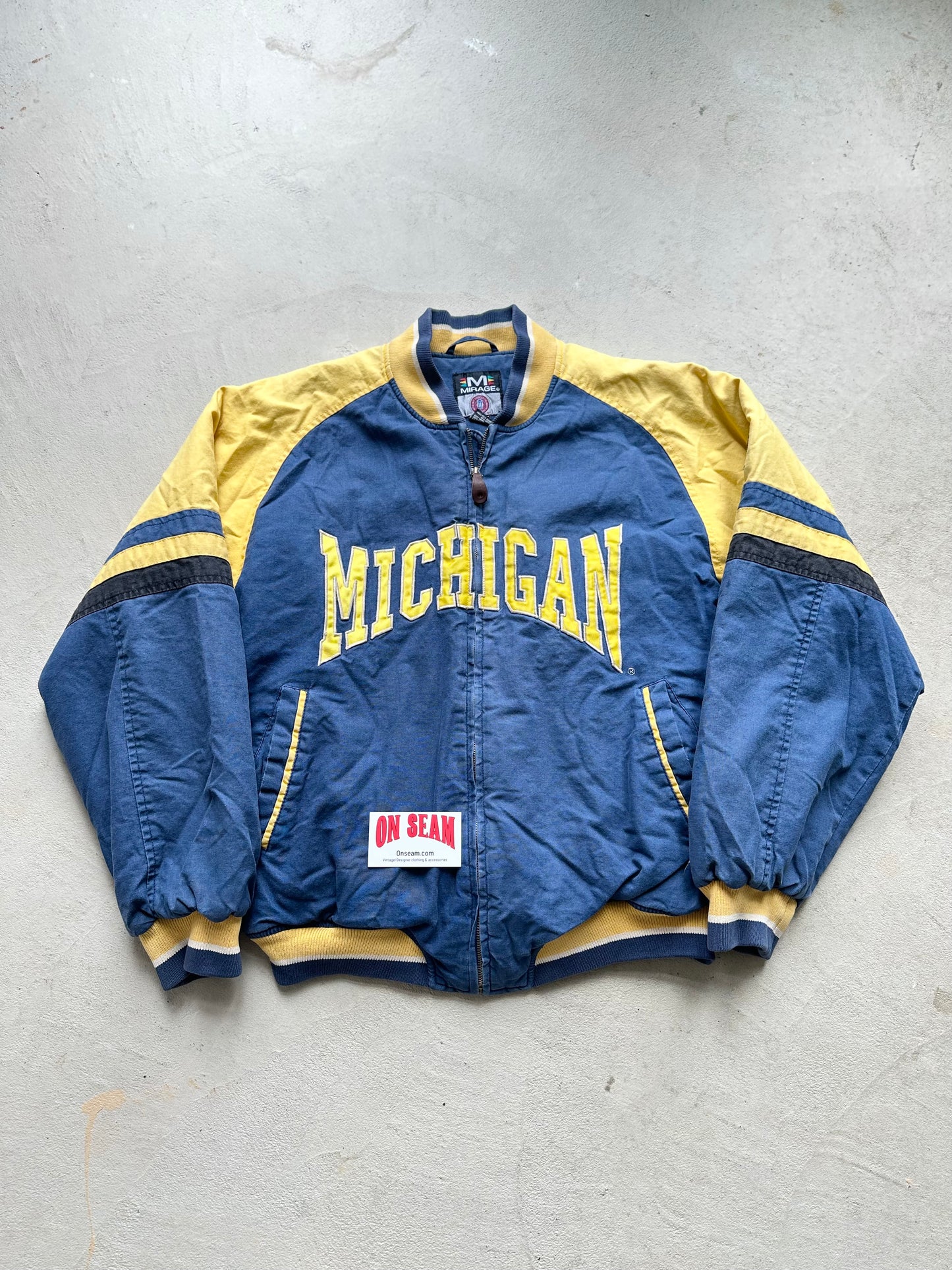 Vintage NFL Michigan Wolverines Mirage Jacket - L