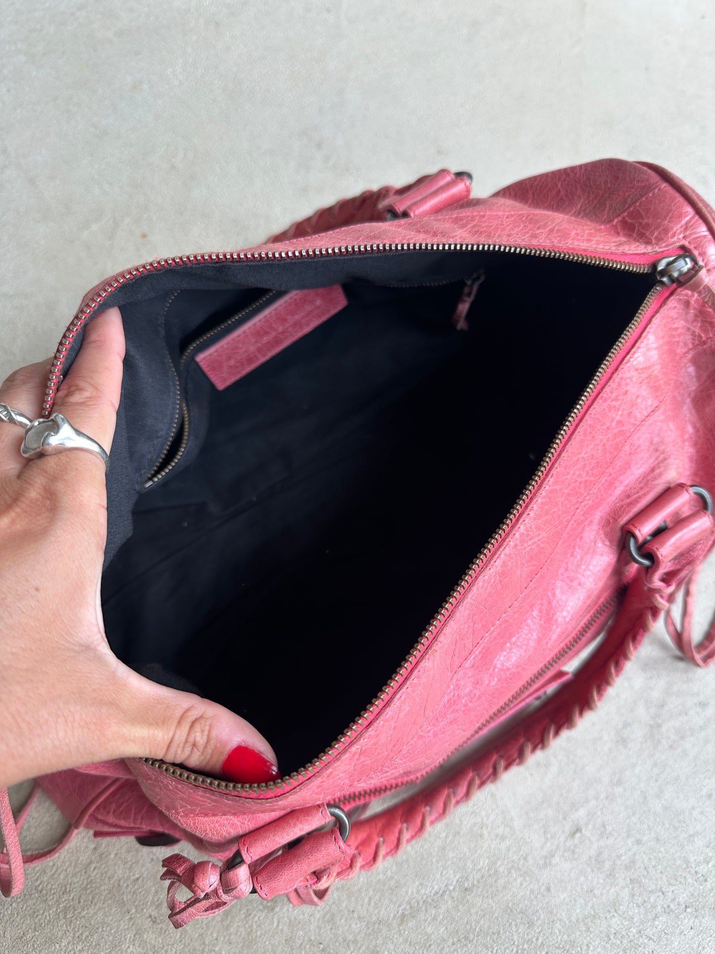 Vintage Balenciaga Pink Twiggy Bag