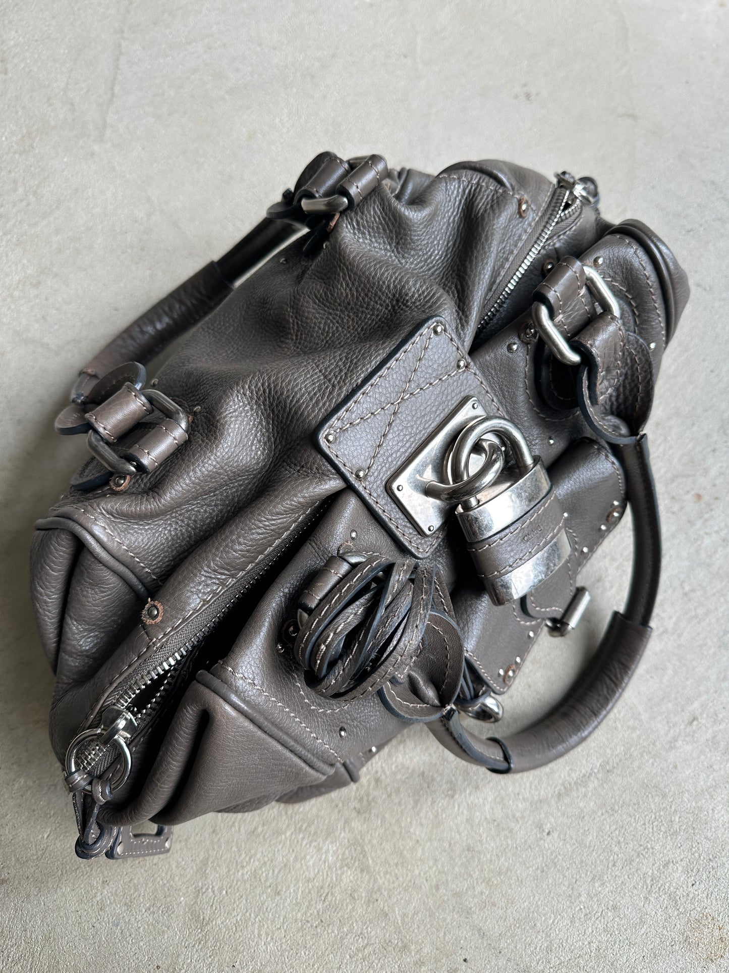 Vintage Brown Chloé Large Paddington Shoulder Bag