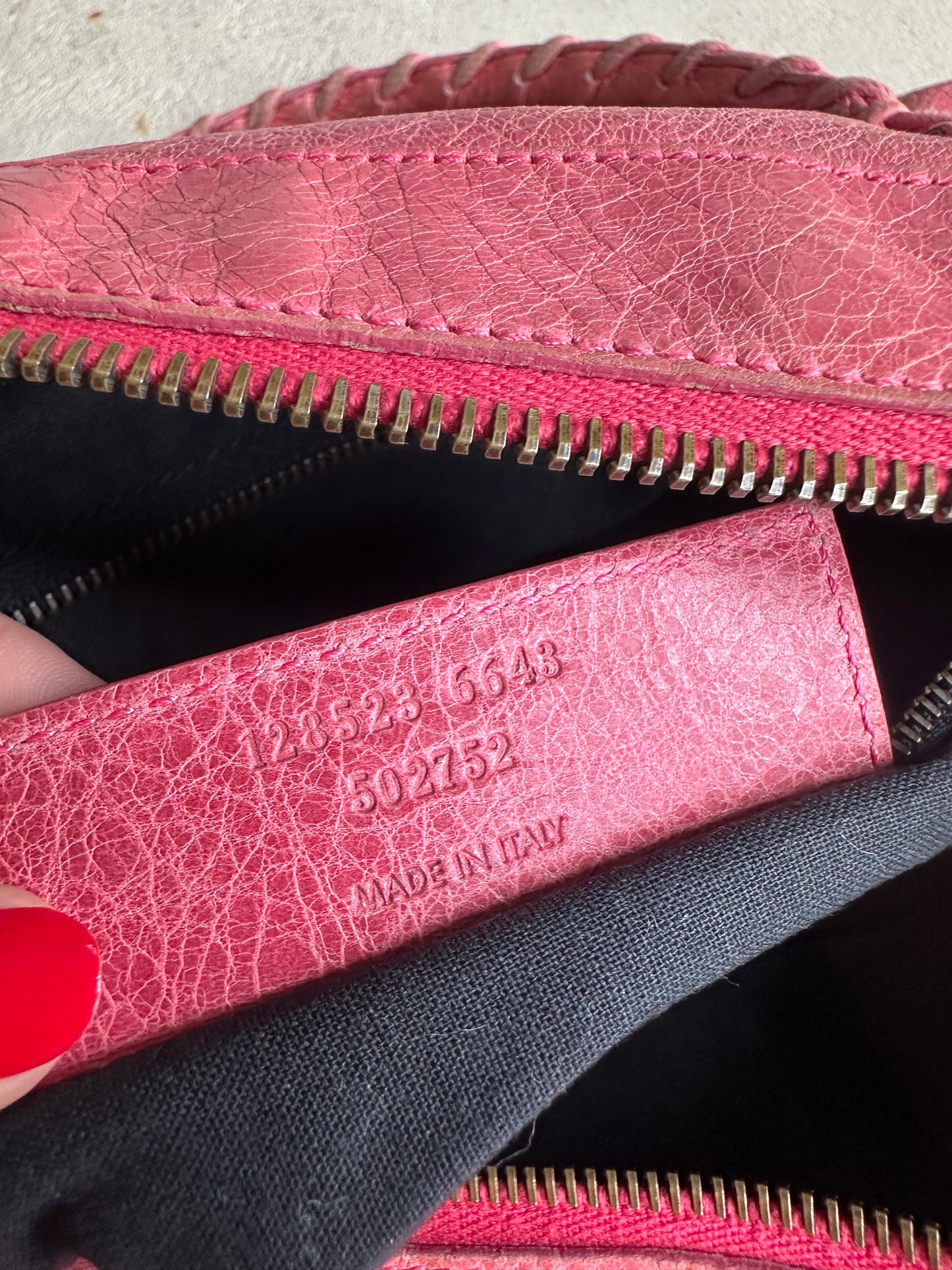 Vintage Balenciaga Pink Twiggy Bag