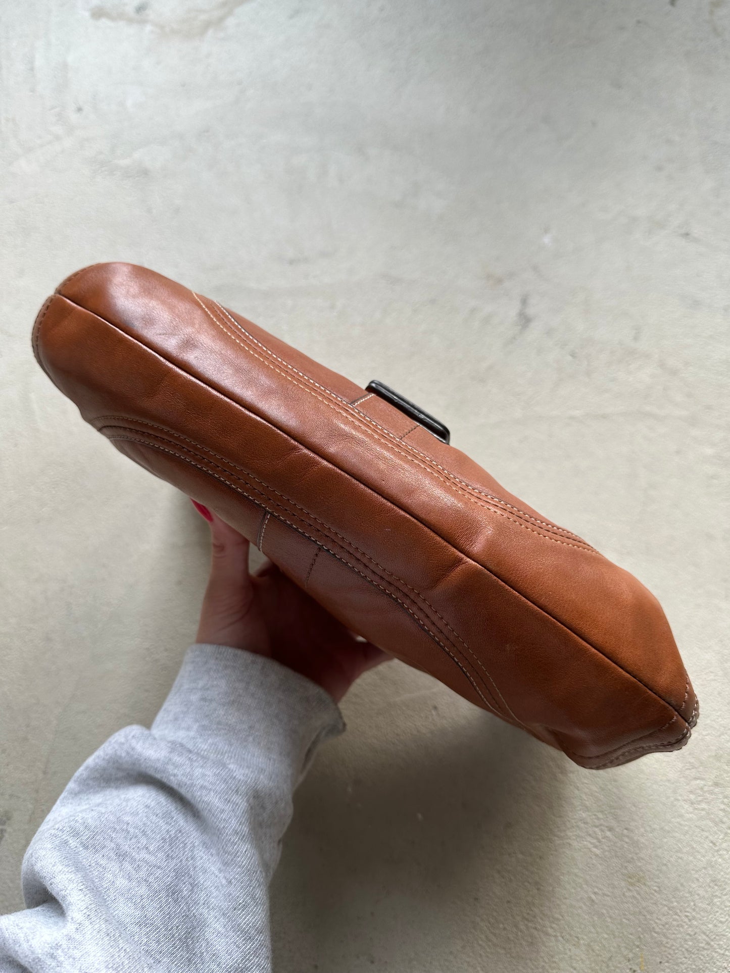 Vintage Coach Caramel Soho Shoulder Bag