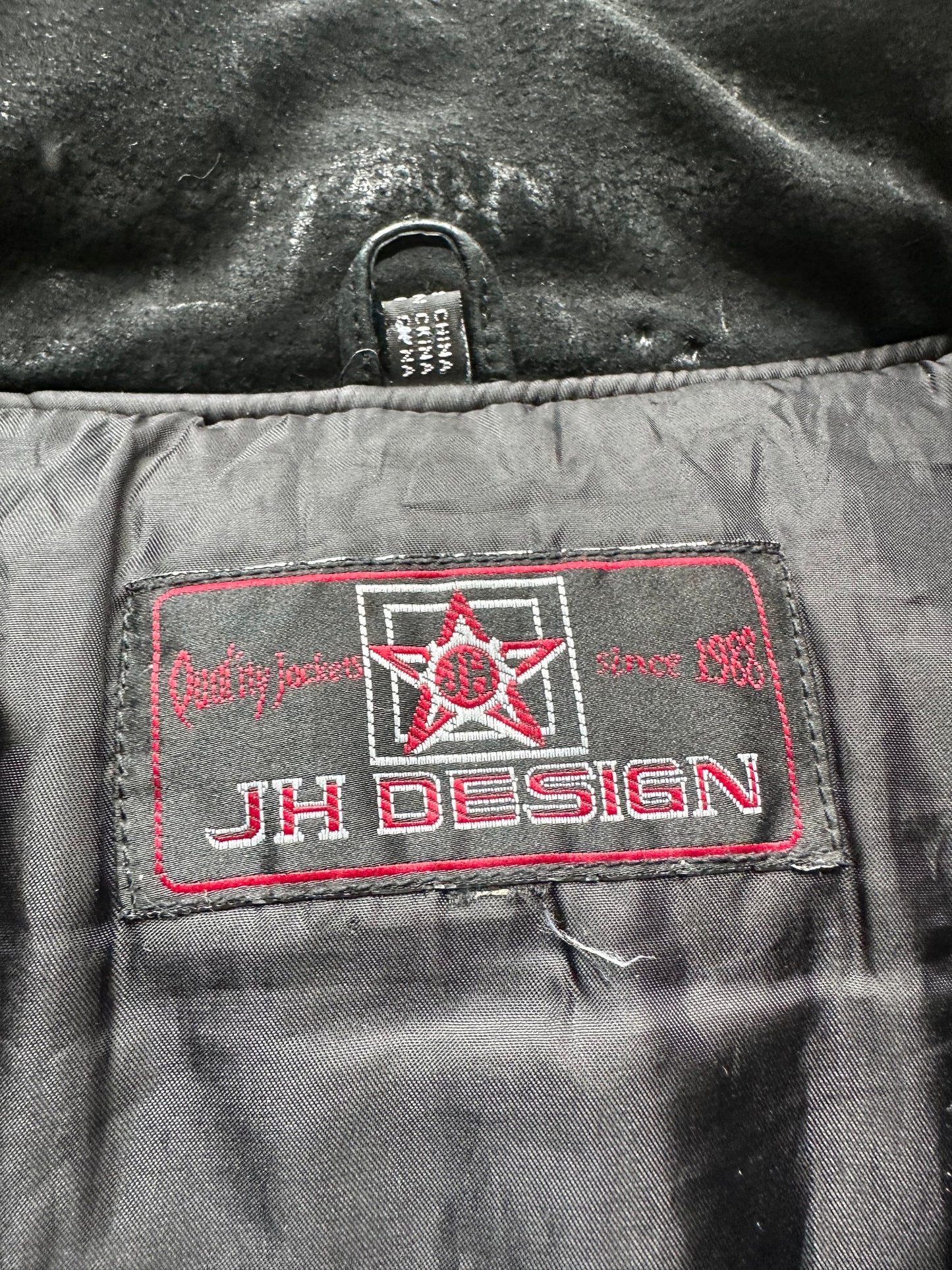 Rare Vintage 90s Jeff Hamilton MLB Suede Patchwork Jacket - XXL
