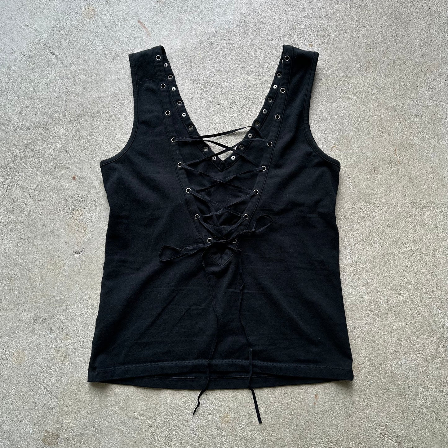 Vintage Women's Harley Davidson Lace Top