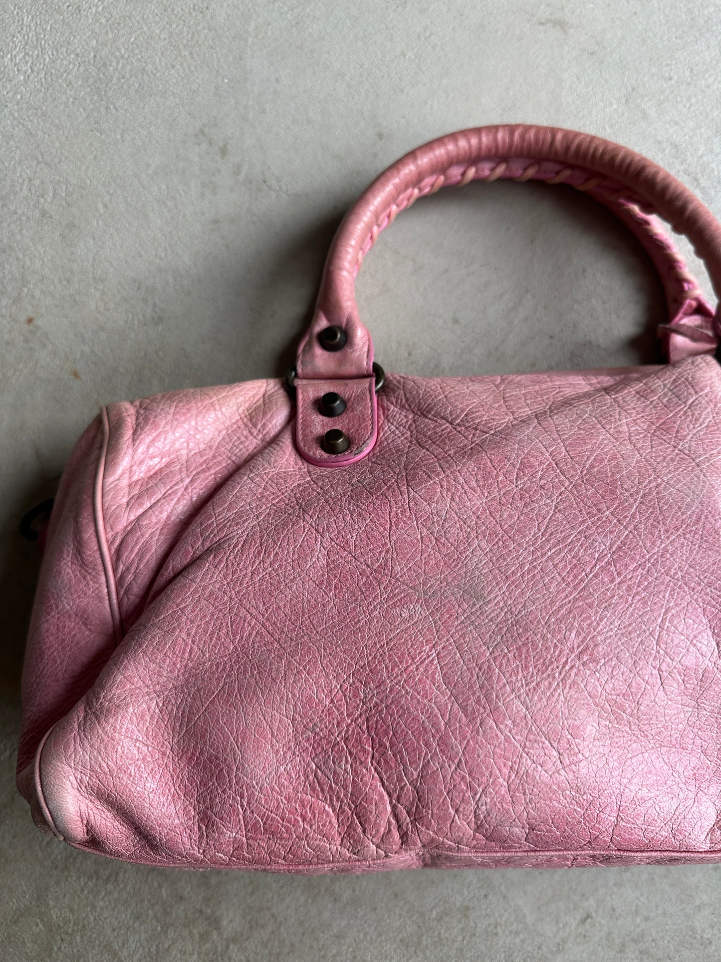 Vintage Balenciaga Pink Twiggy Bag