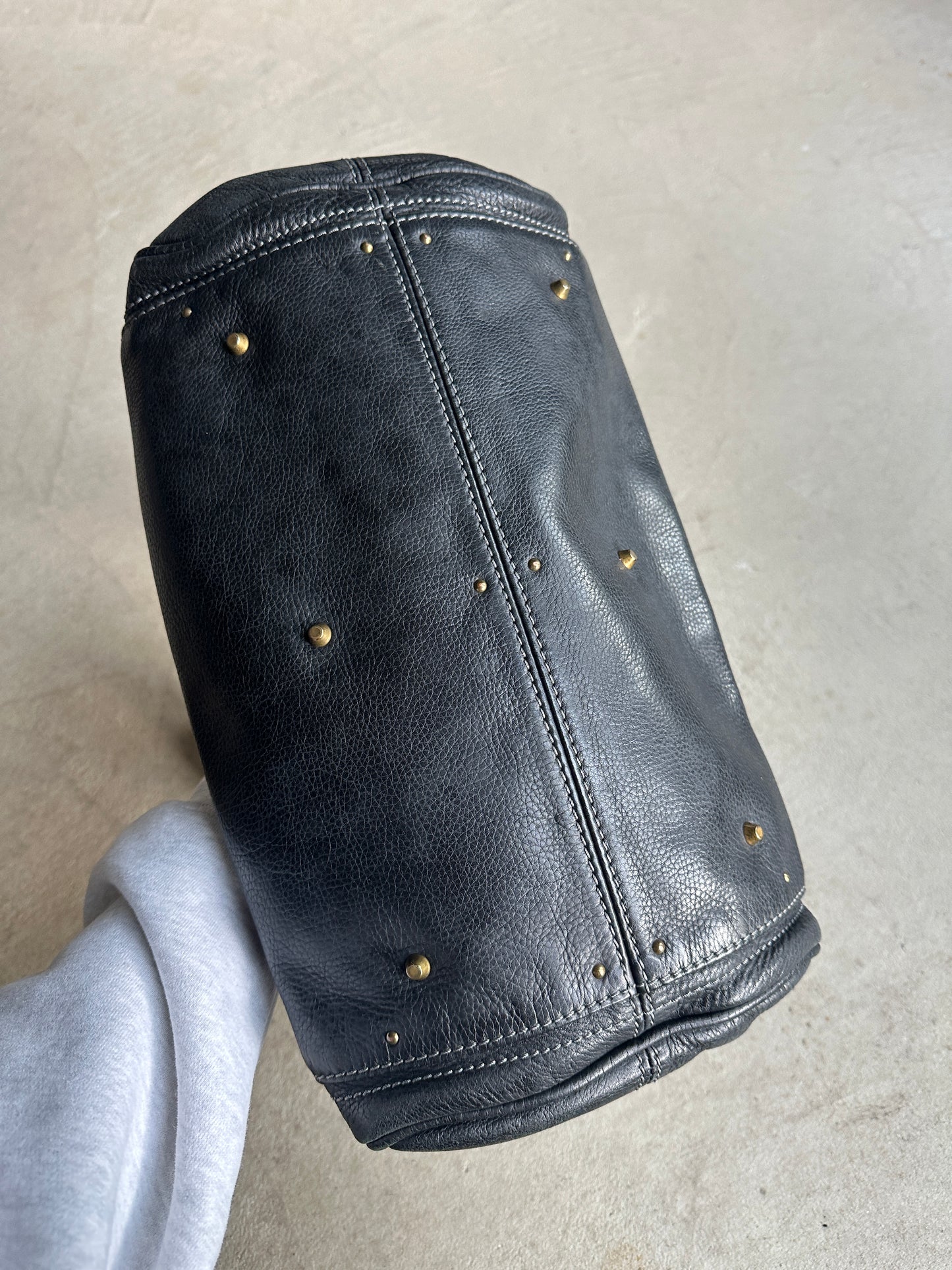 Vintage Black Chloé Paddington Shoulder Bag
