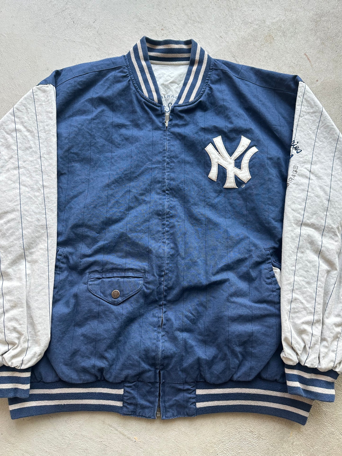 Vintage New York Yankees Reversible Mirage Jacket