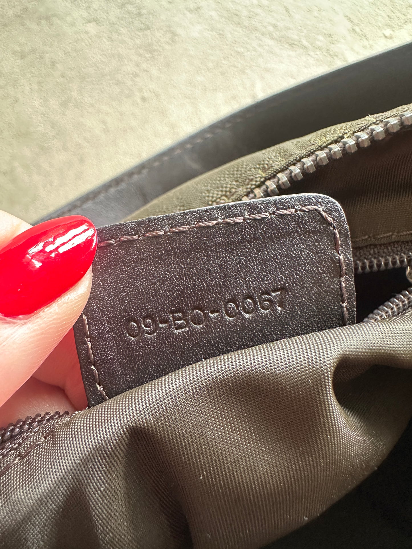 Vintage Dior Brown Shoulder Bag