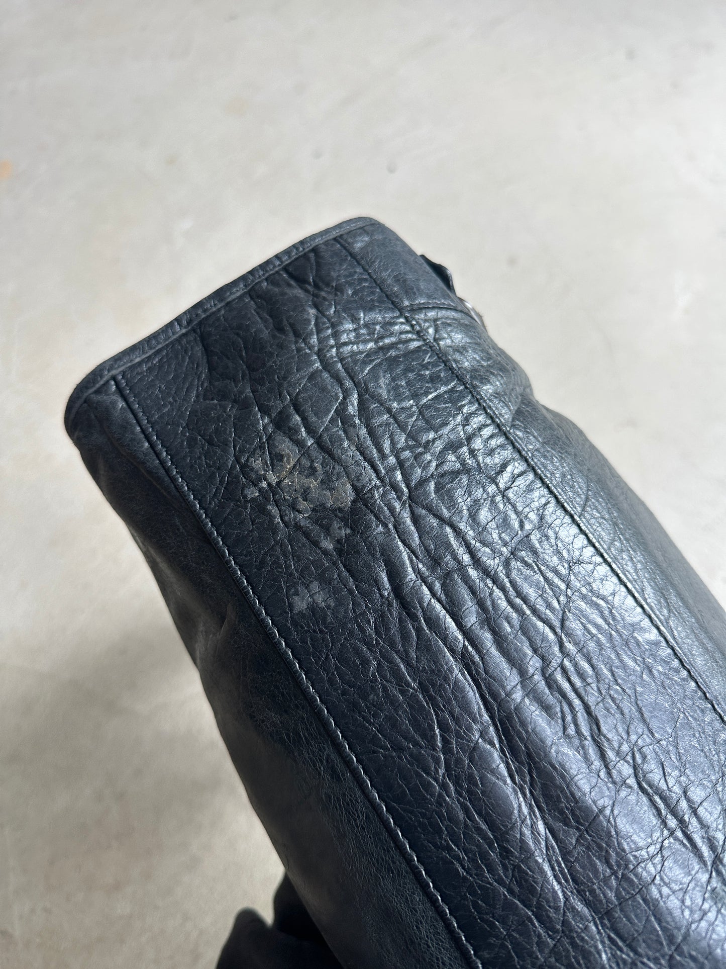 Vintage Black Balenciaga City Bag