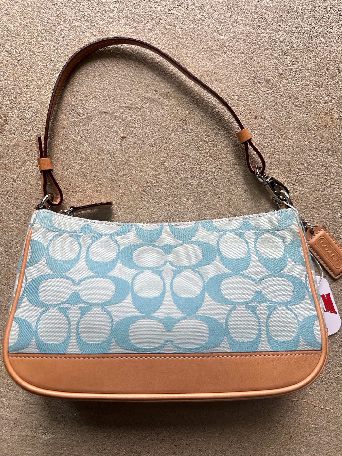 Vintage Y2K Coach Blue Demi Shoulder Bag