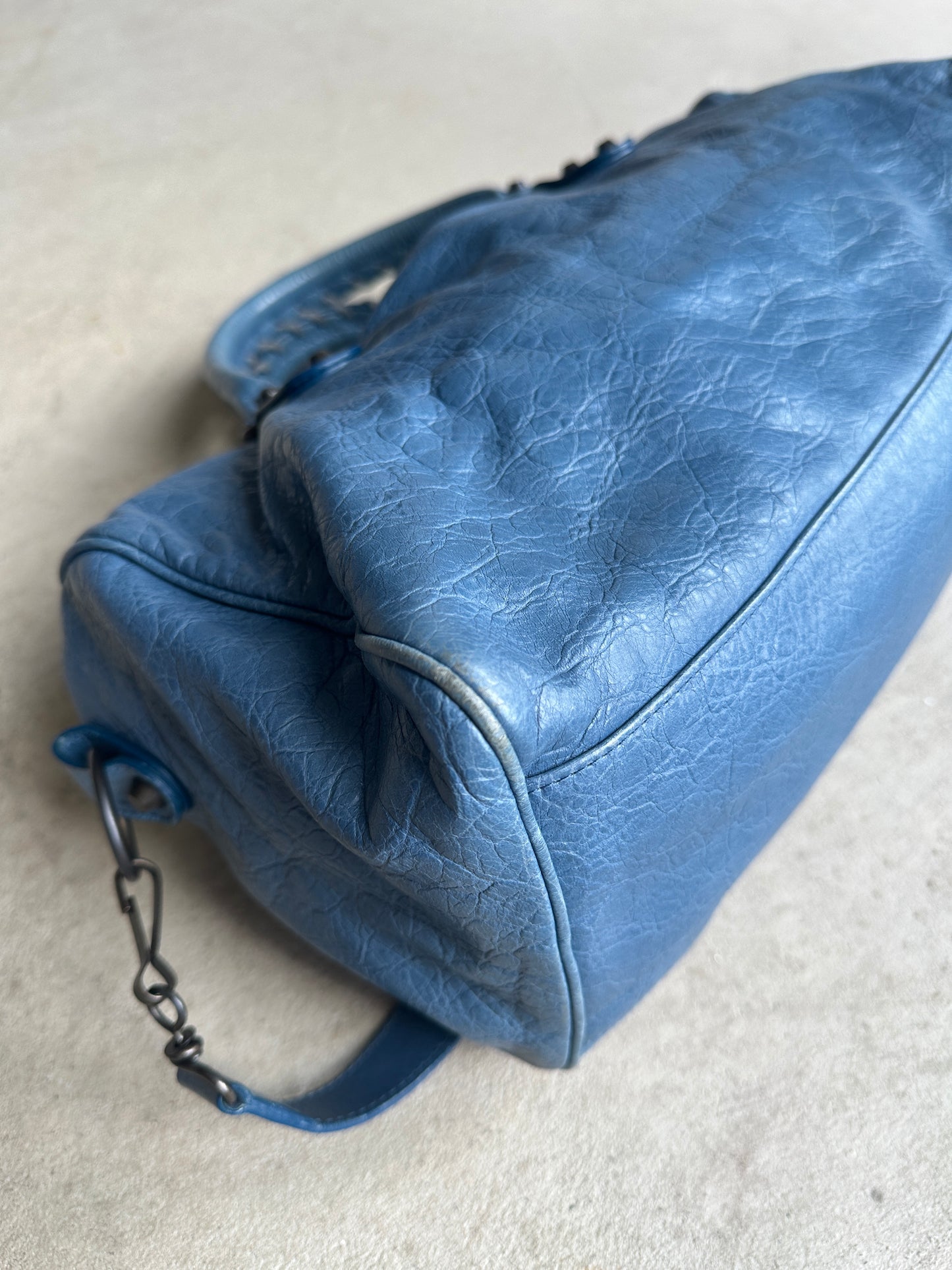 Vintage Balenciaga Blue Twiggy Bag