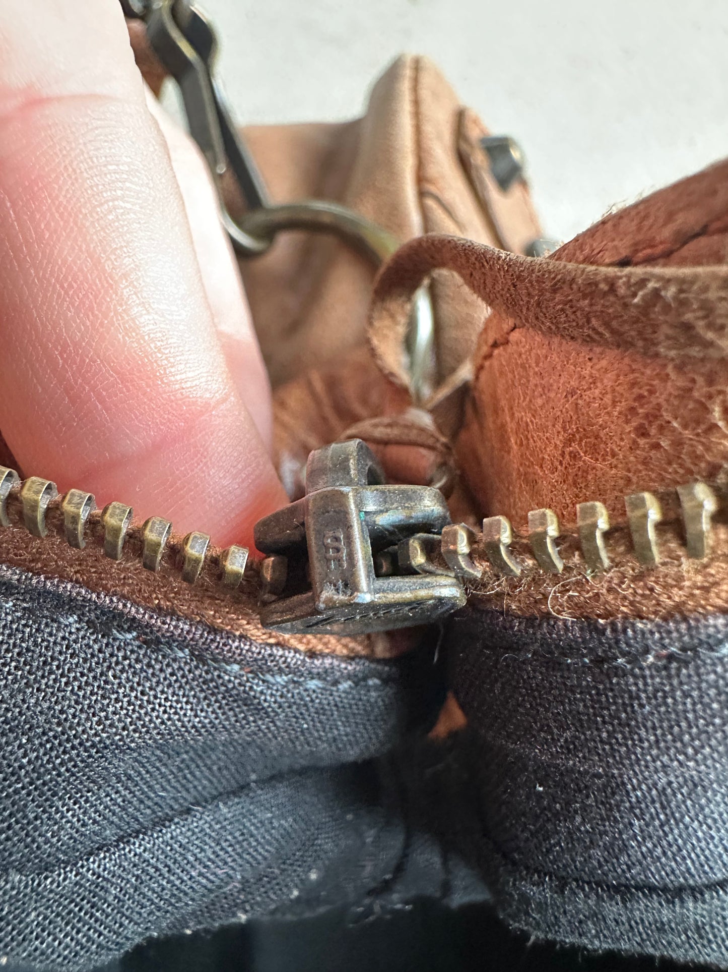 RARE! Vintage Brown Balenciaga Small City Bag
