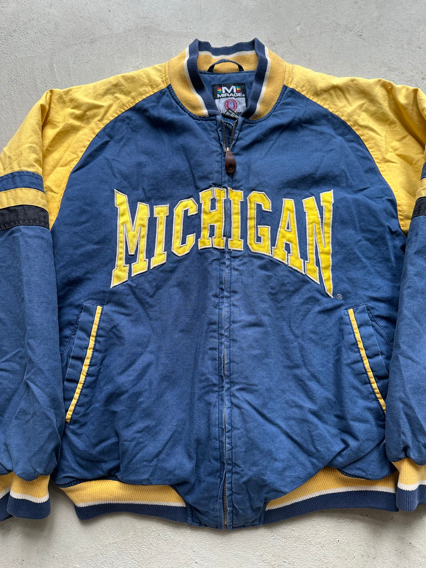 Vintage NFL Michigan Wolverines Mirage Jacket - L