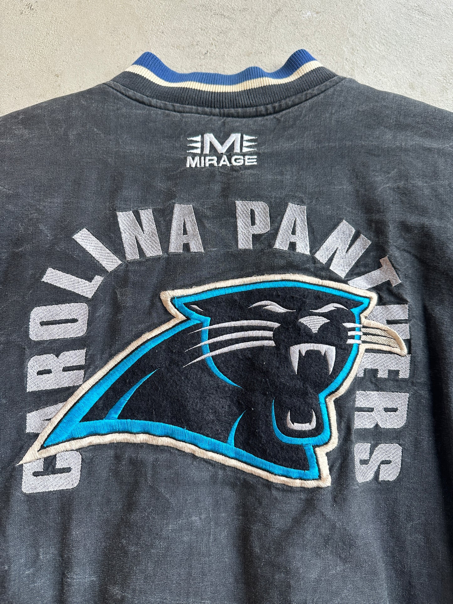 Vintage Mirage Caroline Panthers Mirage Jacket - L