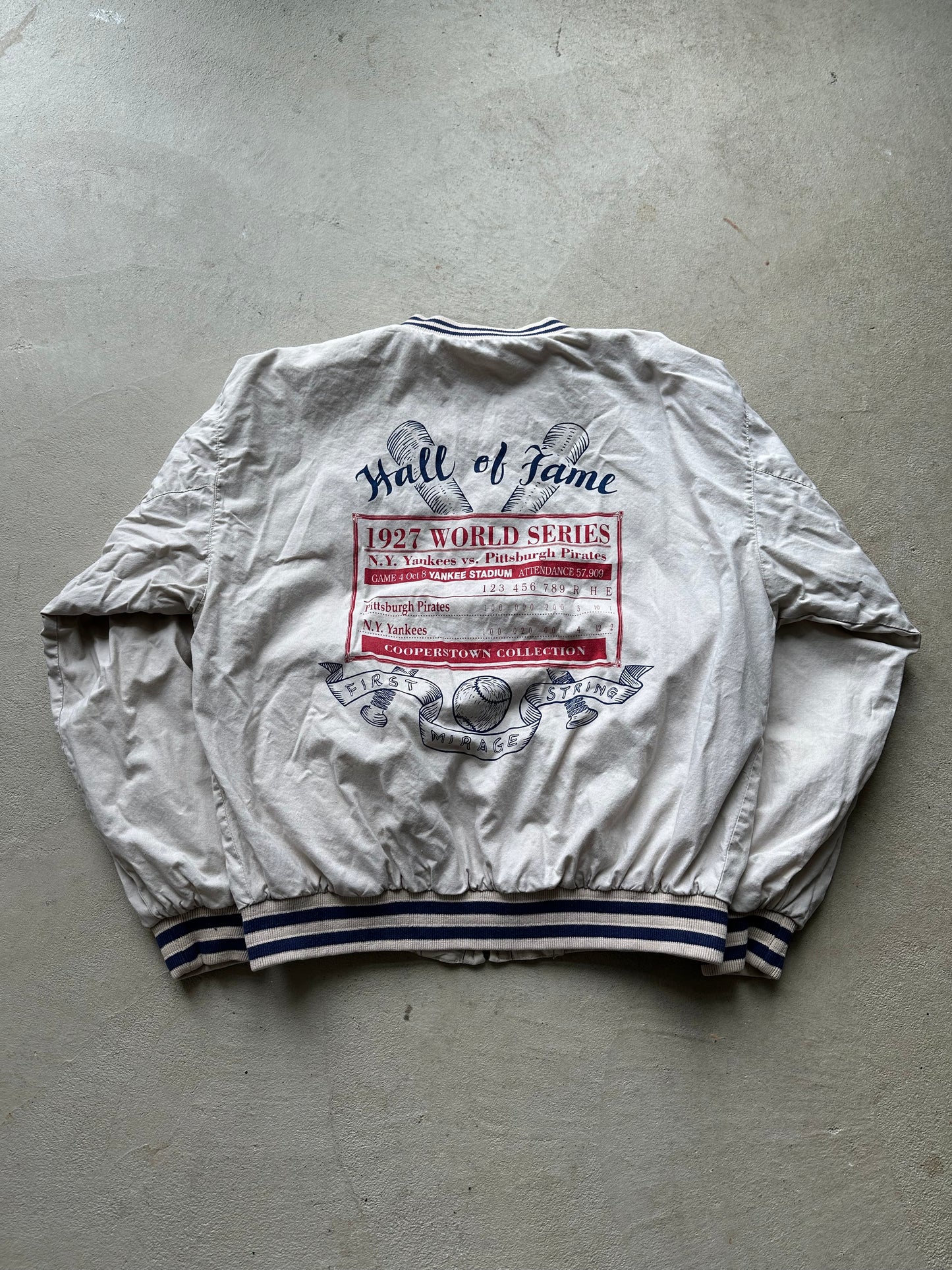 Vintage New York Yankees Reversible Mirage Jacket - L