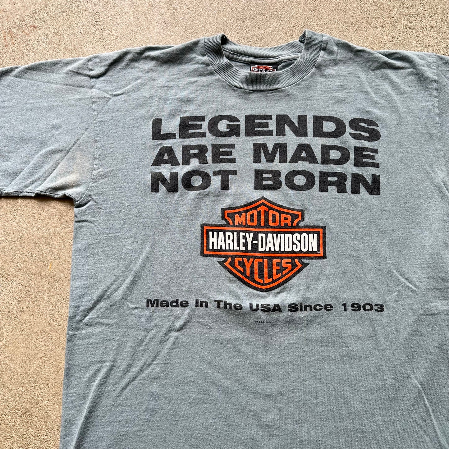 Vintage 90's Harley Davidson Tee - L
