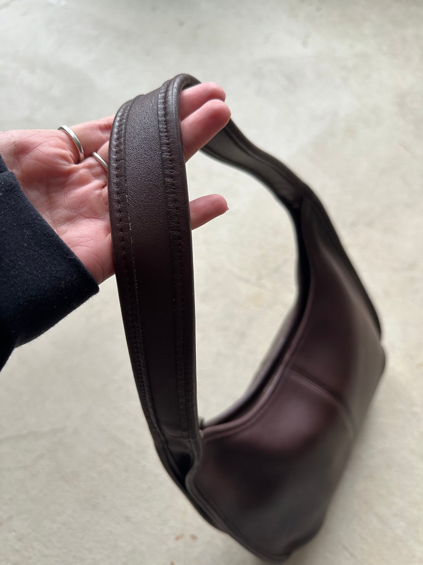Vintage Coach Ergo Brown Shoulder Bag 9025